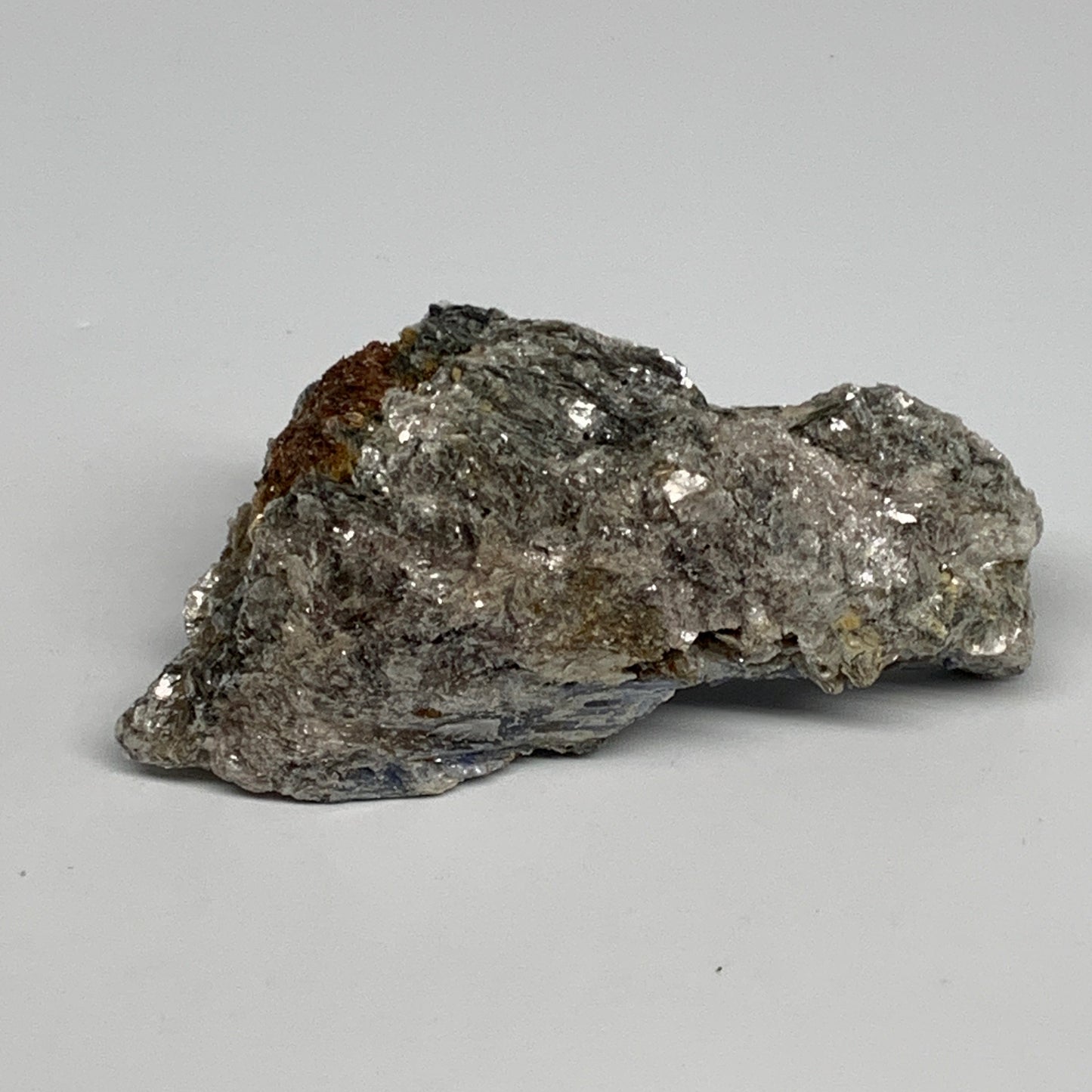 253.1g, 4.4"x2.3"x2", Rough Raw Blue Kyanite Chunk Mineral @Brazil, B28781