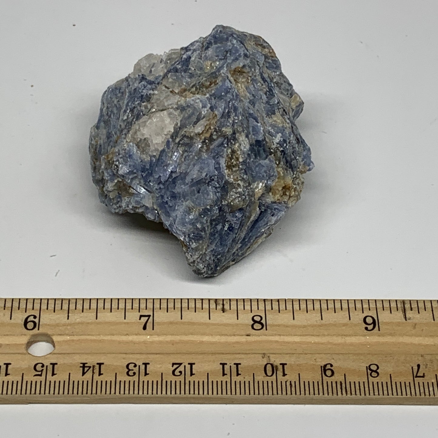 148.5g, 2.3"x2.1"x1.5", Rough Raw Blue Kyanite Chunk Mineral @Brazil, B28791