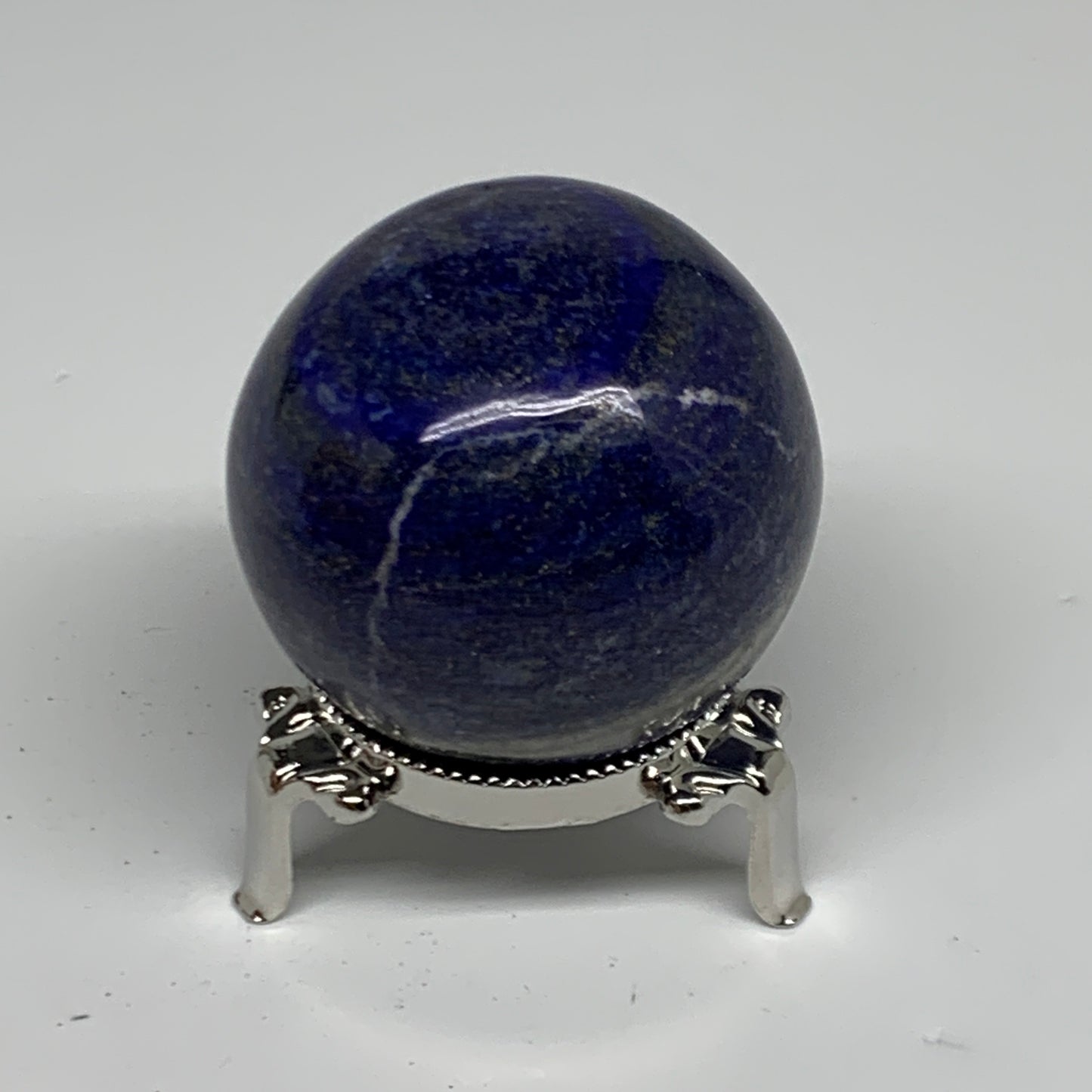 0.51 lbs,2.1" (53mm), Lapis Lazuli Sphere Ball Gemstone @Afghanistan, B33134