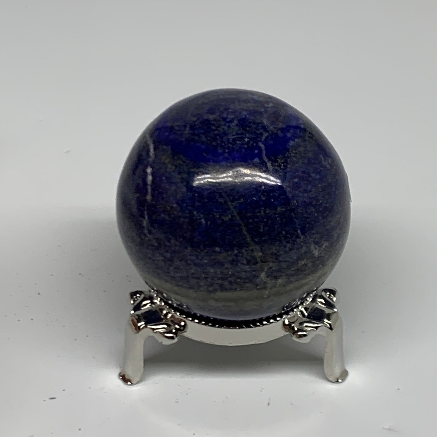 0.51 lbs,2.1" (53mm), Lapis Lazuli Sphere Ball Gemstone @Afghanistan, B33134