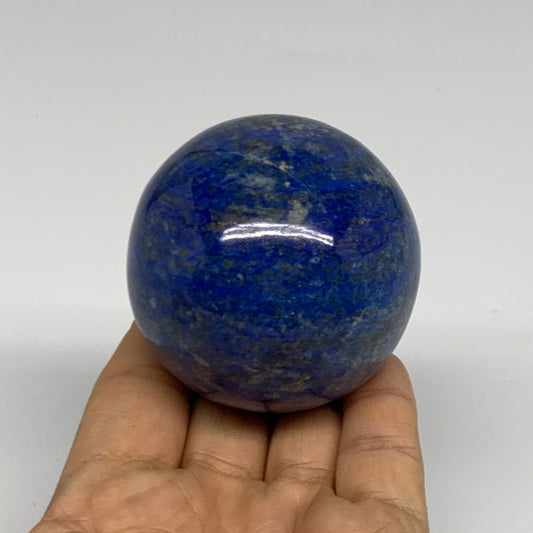 0.71 lbs, 2.3" (59mm), Lapis Lazuli Sphere Ball Gemstone @Afghanistan, B33138