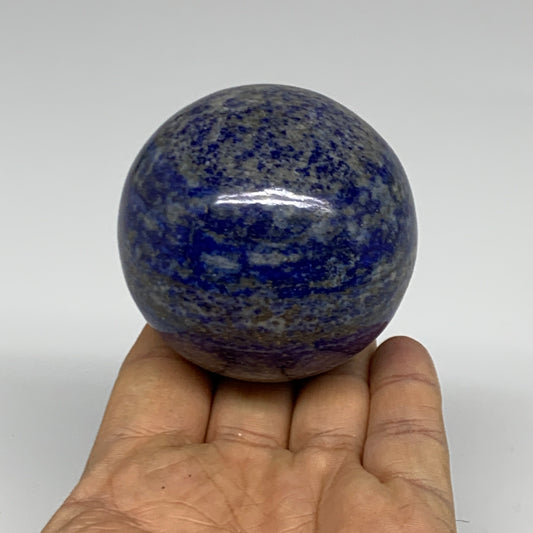 0.78 lbs, 2.4" (60mm), Lapis Lazuli Sphere Ball Gemstone @Afghanistan, B33147