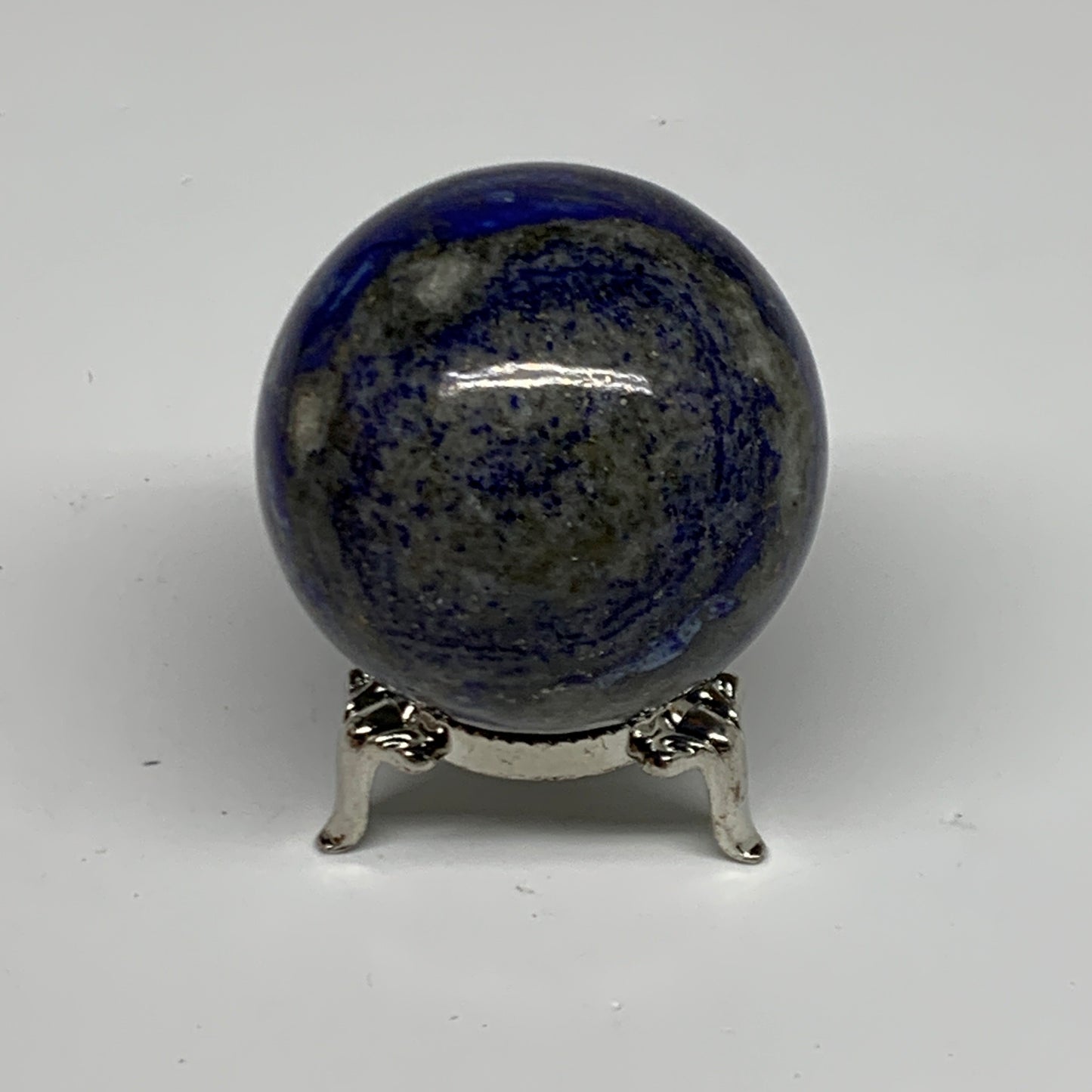 0.46 lbs, 2" (50mm), Lapis Lazuli Sphere Ball Gemstone @Afghanistan, B33152