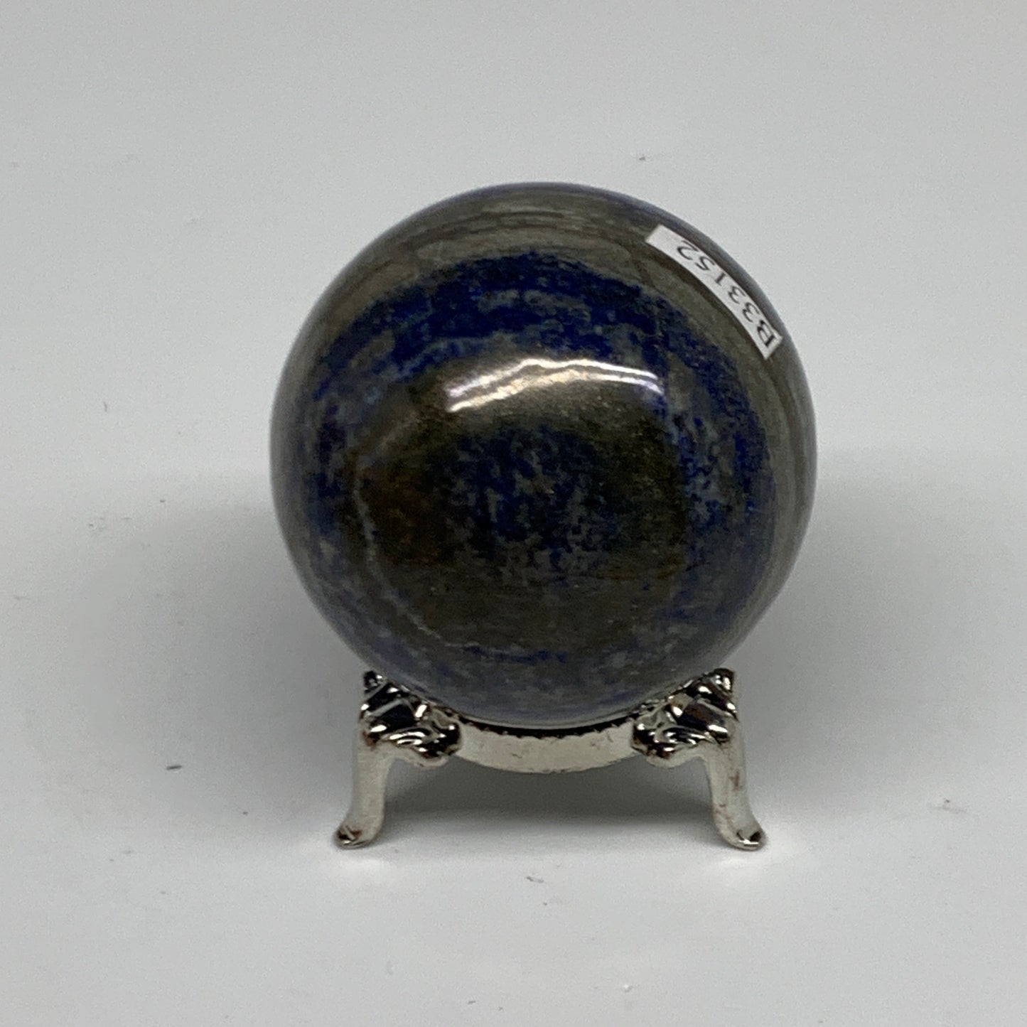 0.46 lbs, 2" (50mm), Lapis Lazuli Sphere Ball Gemstone @Afghanistan, B33152