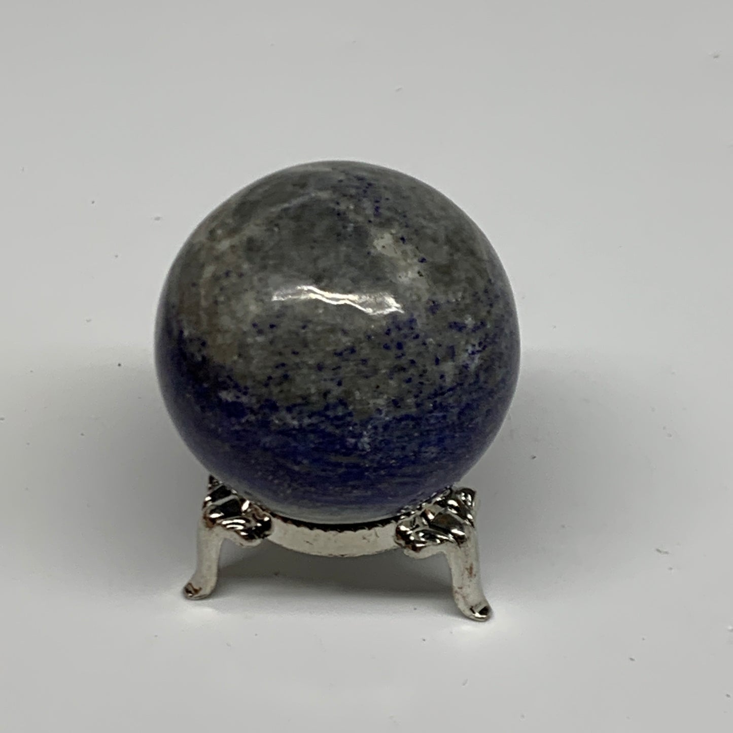 0.37 lbs, 1.9" (47mm), Lapis Lazuli Sphere Ball Gemstone @Afghanistan, B33153