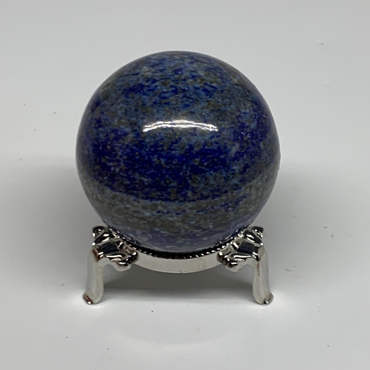 0.61 lbs, 2.2" (55mm), Lapis Lazuli Sphere Ball Gemstone @Afghanistan, B33156