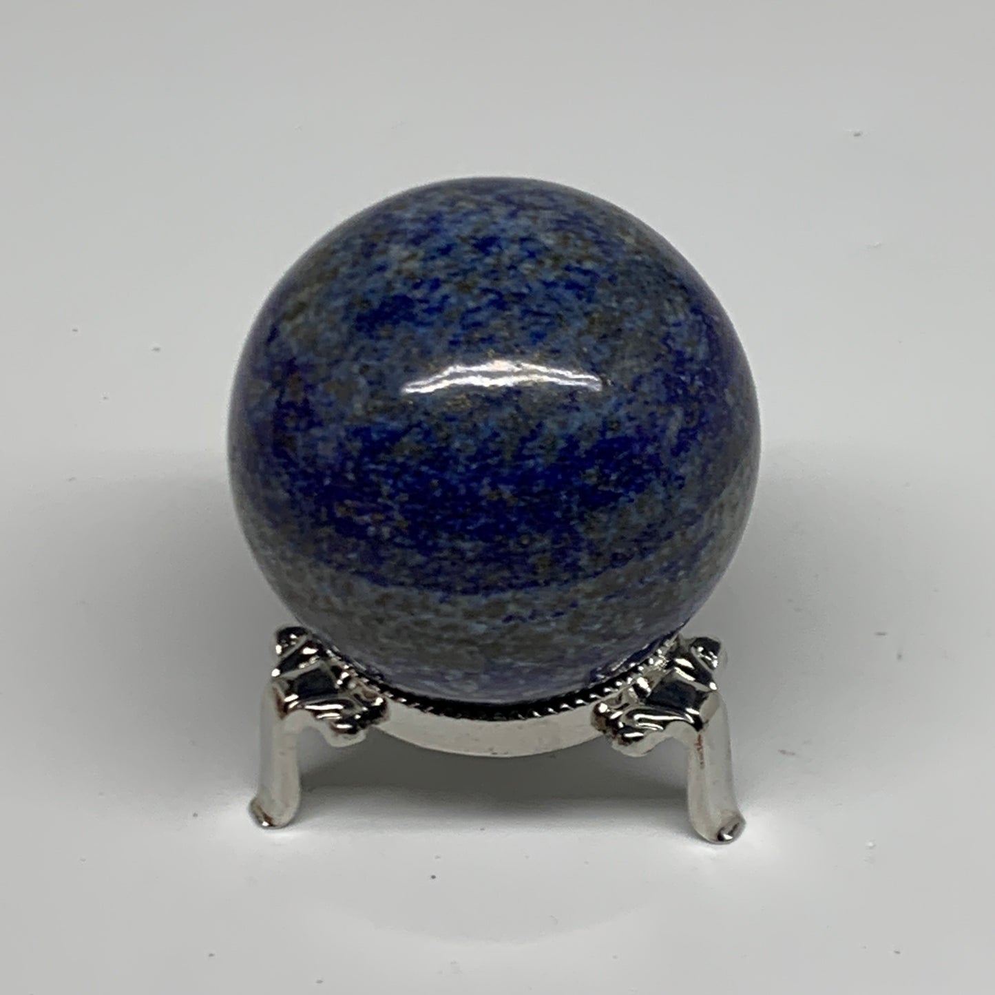 0.61 lbs, 2.2" (55mm), Lapis Lazuli Sphere Ball Gemstone @Afghanistan, B33156