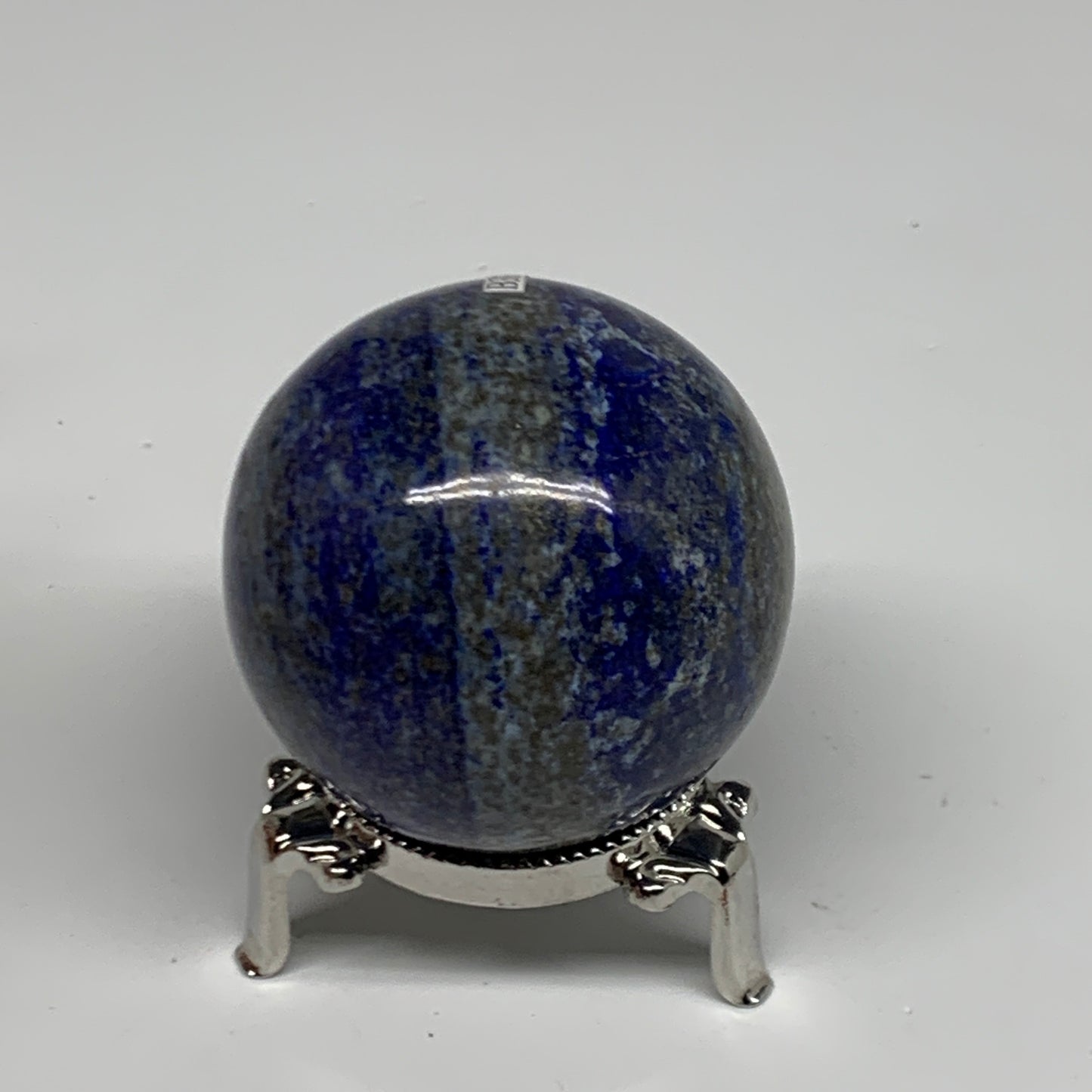 0.61 lbs, 2.2" (55mm), Lapis Lazuli Sphere Ball Gemstone @Afghanistan, B33156