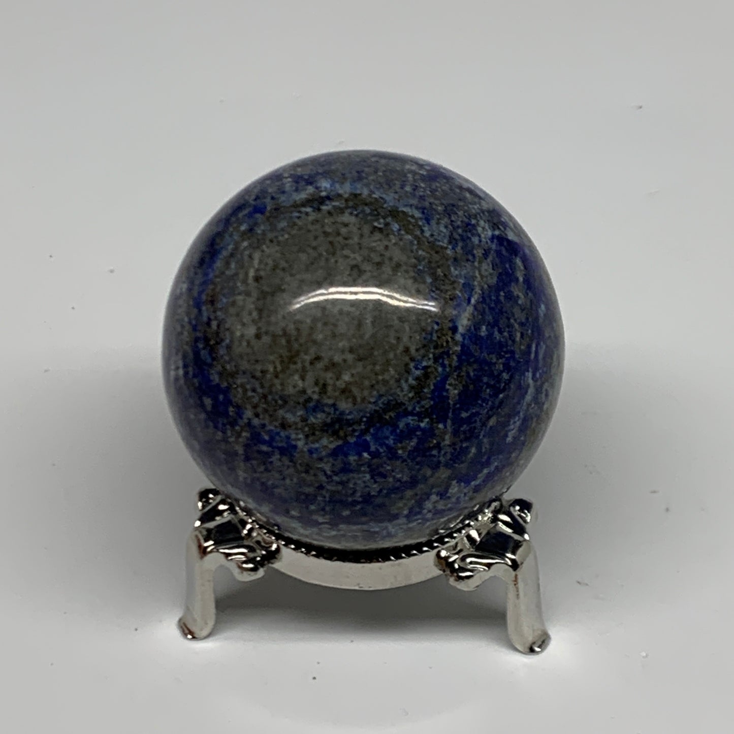 0.61 lbs, 2.2" (55mm), Lapis Lazuli Sphere Ball Gemstone @Afghanistan, B33156