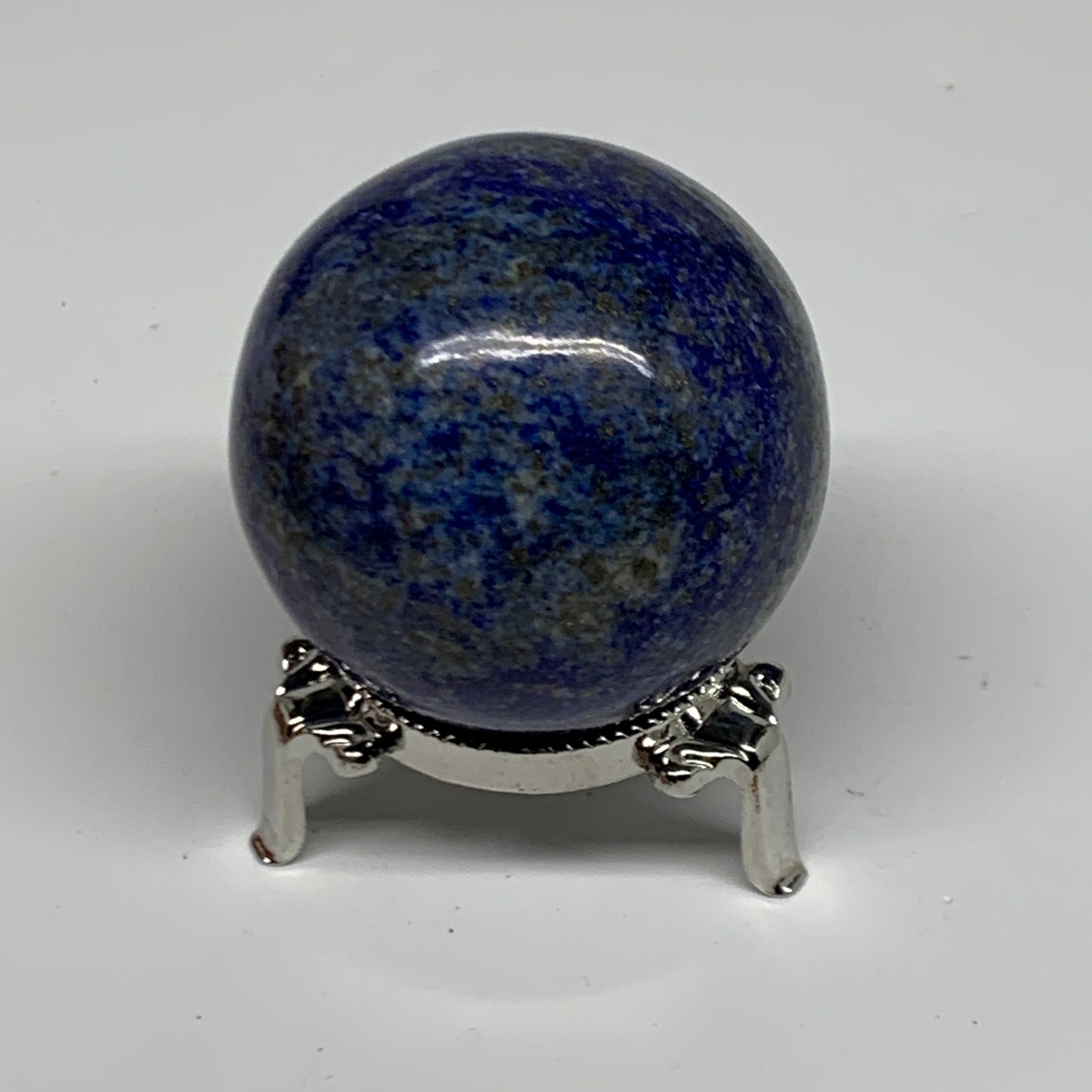 0.61 lbs, 2.2" (55mm), Lapis Lazuli Sphere Ball Gemstone @Afghanistan, B33156