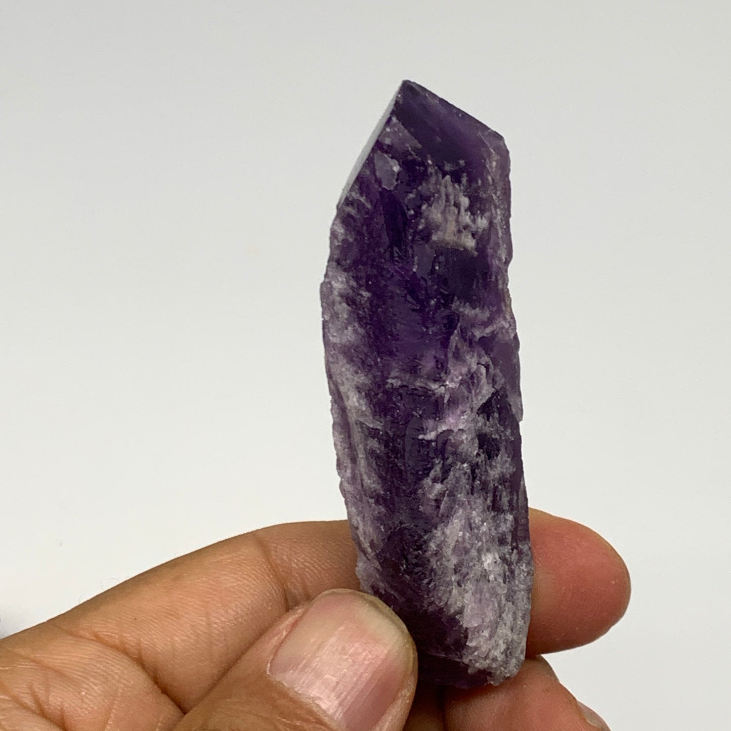 125.2g, 2.3" - 2.8", 3pcs, Amethyst Point Polished Rough lower part @Brazil, B28