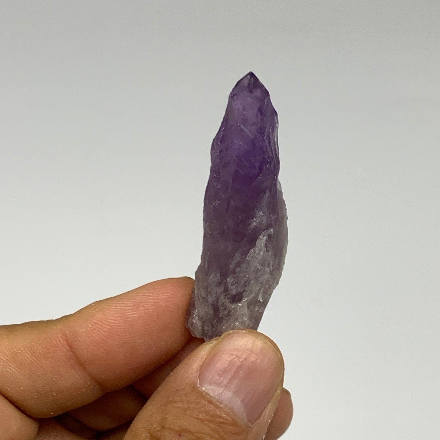 113.1g, 1.9" - 2.6", 8pcs, Amethyst Point Polished Rough lower part @Brazil, B28