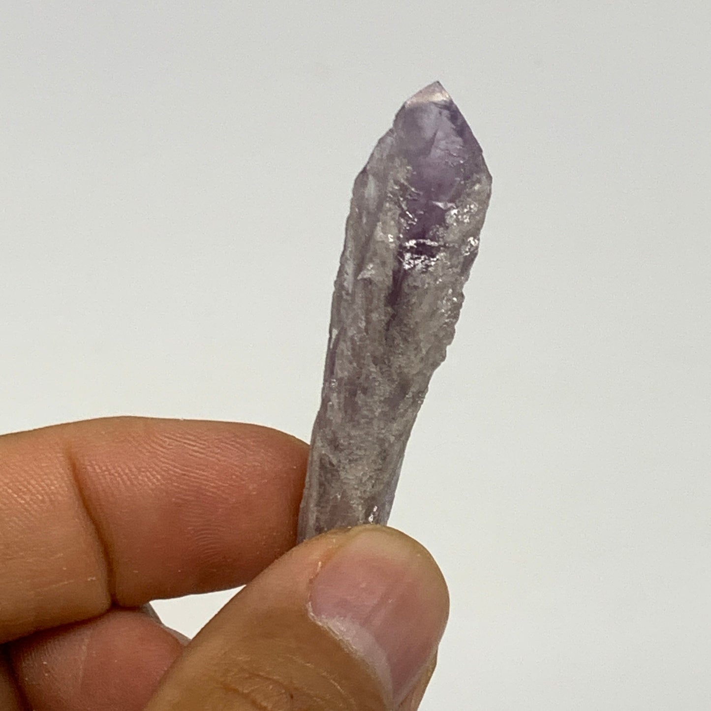 70.2g, 1.9" - 2.2", 8pcs, Amethyst Point Polished Rough lower part @Brazil, B288