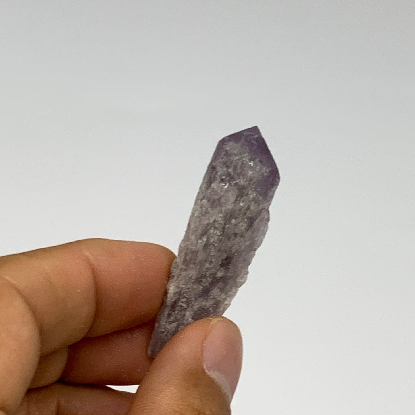 70.2g, 1.9" - 2.2", 8pcs, Amethyst Point Polished Rough lower part @Brazil, B288