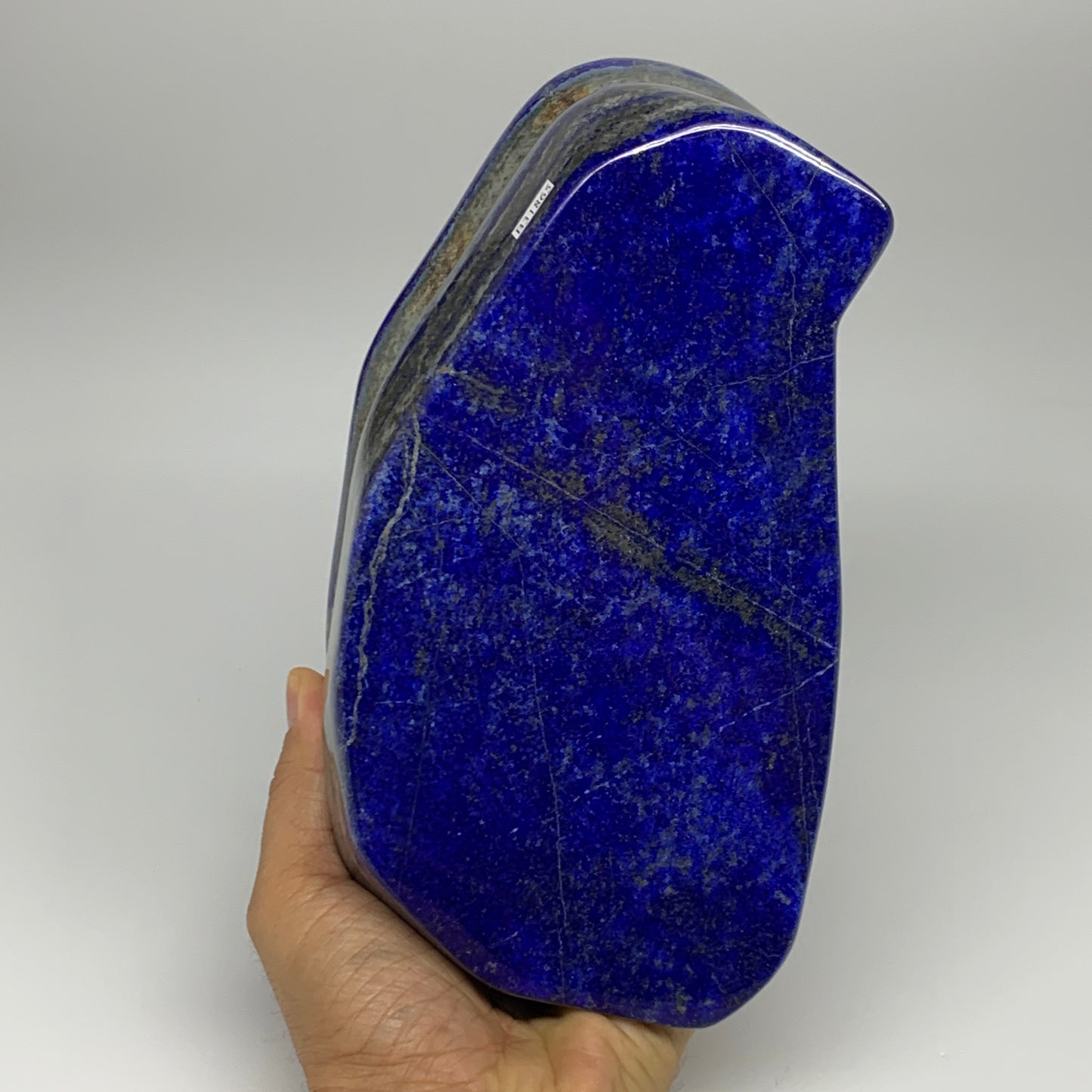 6.52 lbs, 6.7"x4.3"x2.2", Natural Freeform Lapis Lazuli from Afghanistan, B31865