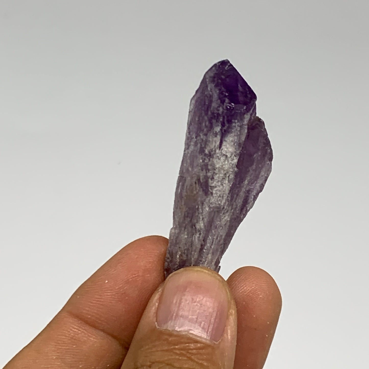 106.1g, 2.3" - 3", 7pcs, Amethyst Point Polished Rough lower part @Brazil, B2885