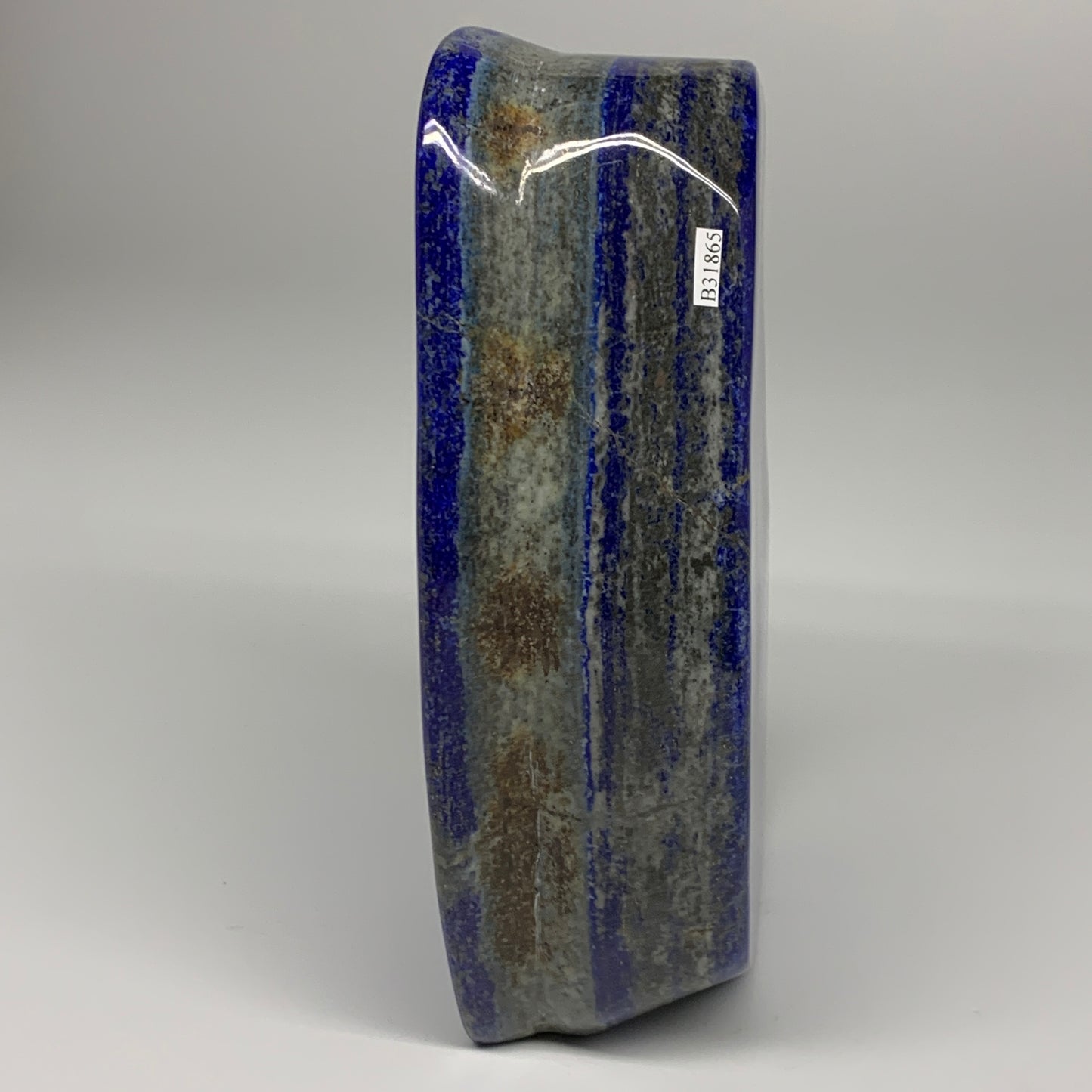 6.52 lbs, 6.7"x4.3"x2.2", Natural Freeform Lapis Lazuli from Afghanistan, B31865