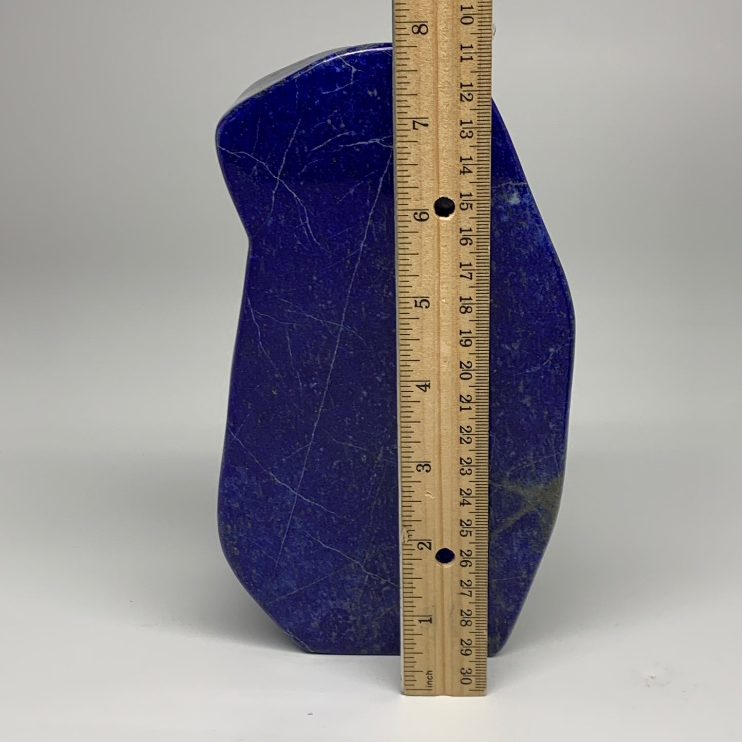 6.52 lbs, 6.7"x4.3"x2.2", Natural Freeform Lapis Lazuli from Afghanistan, B31865