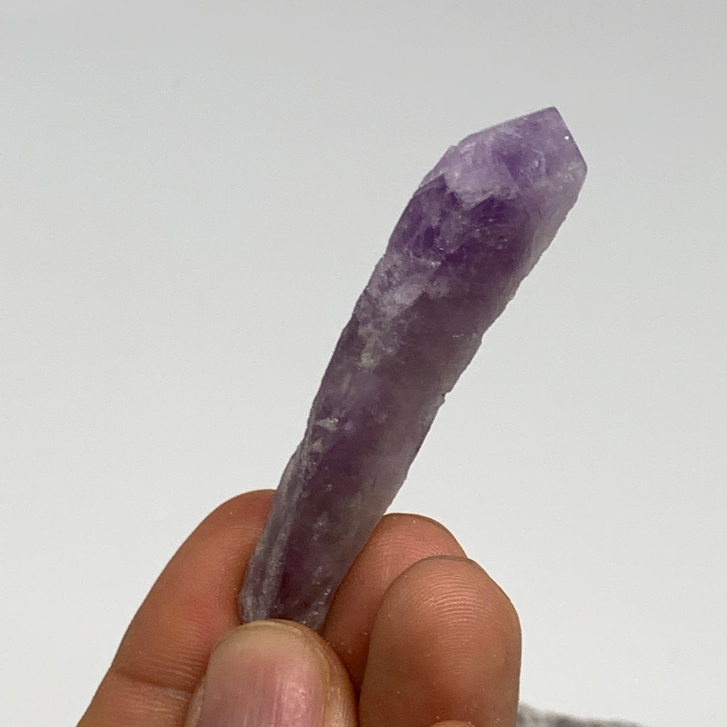 135.9g, 2.3" - 2.6", 10pcs, Amethyst Point Polished Rough lower part @Brazil, B2