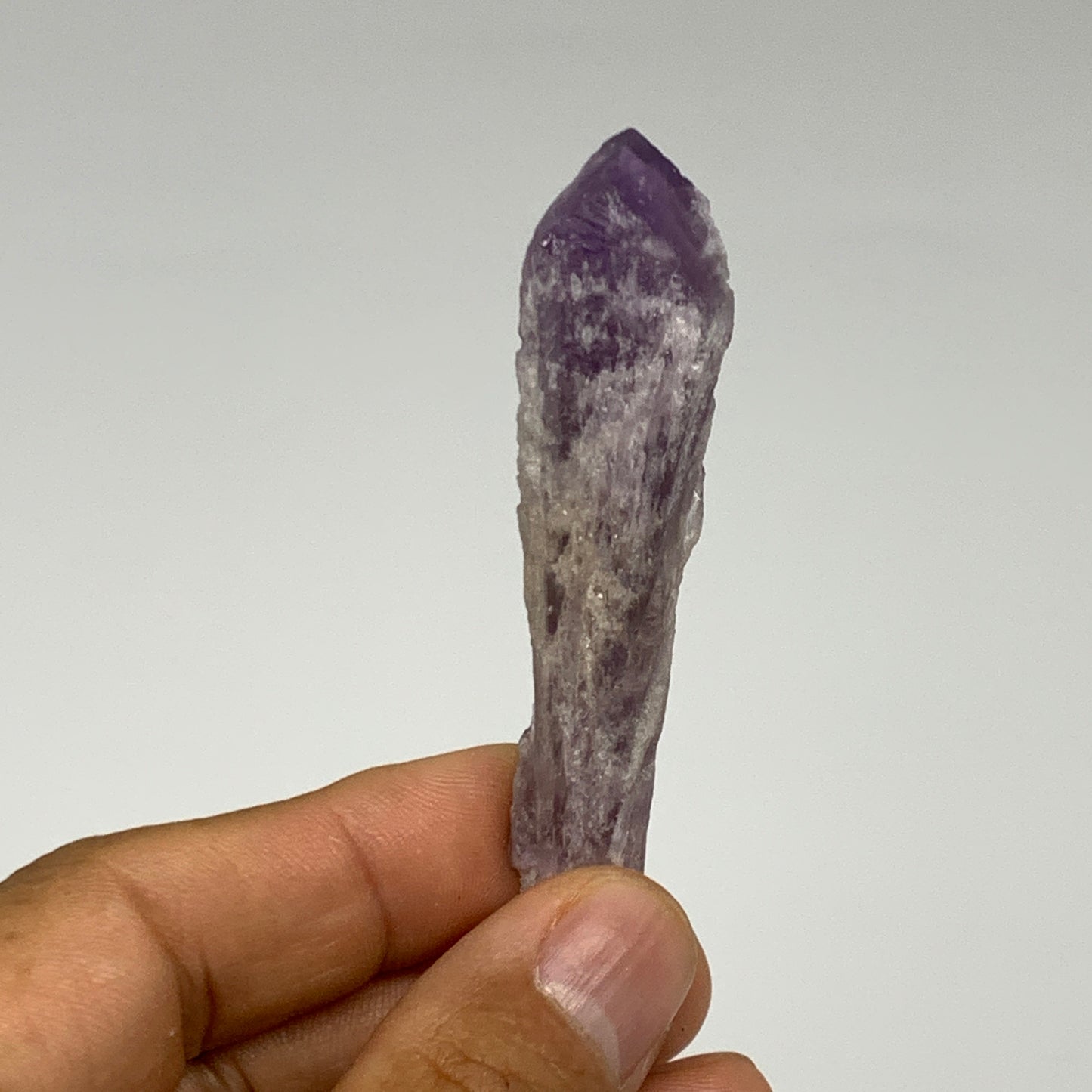 100.5g, 2.8" - 3.1", 5pcs, Amethyst Point Polished Rough lower part @Brazil, B28