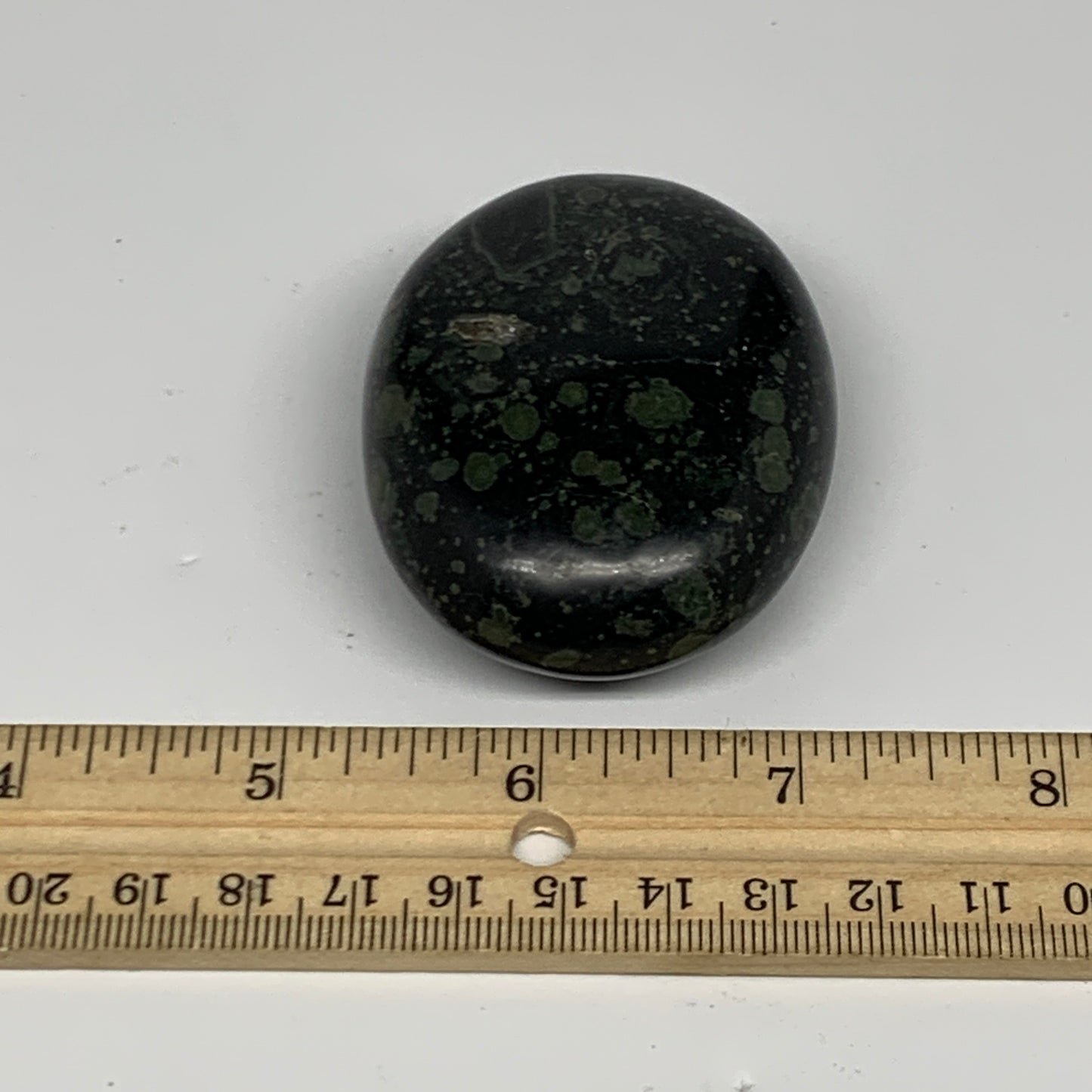 119g, 2.5"x2"x1", Crocodile Kambaba Jasper Palm-Stone @Madagascar, B28071