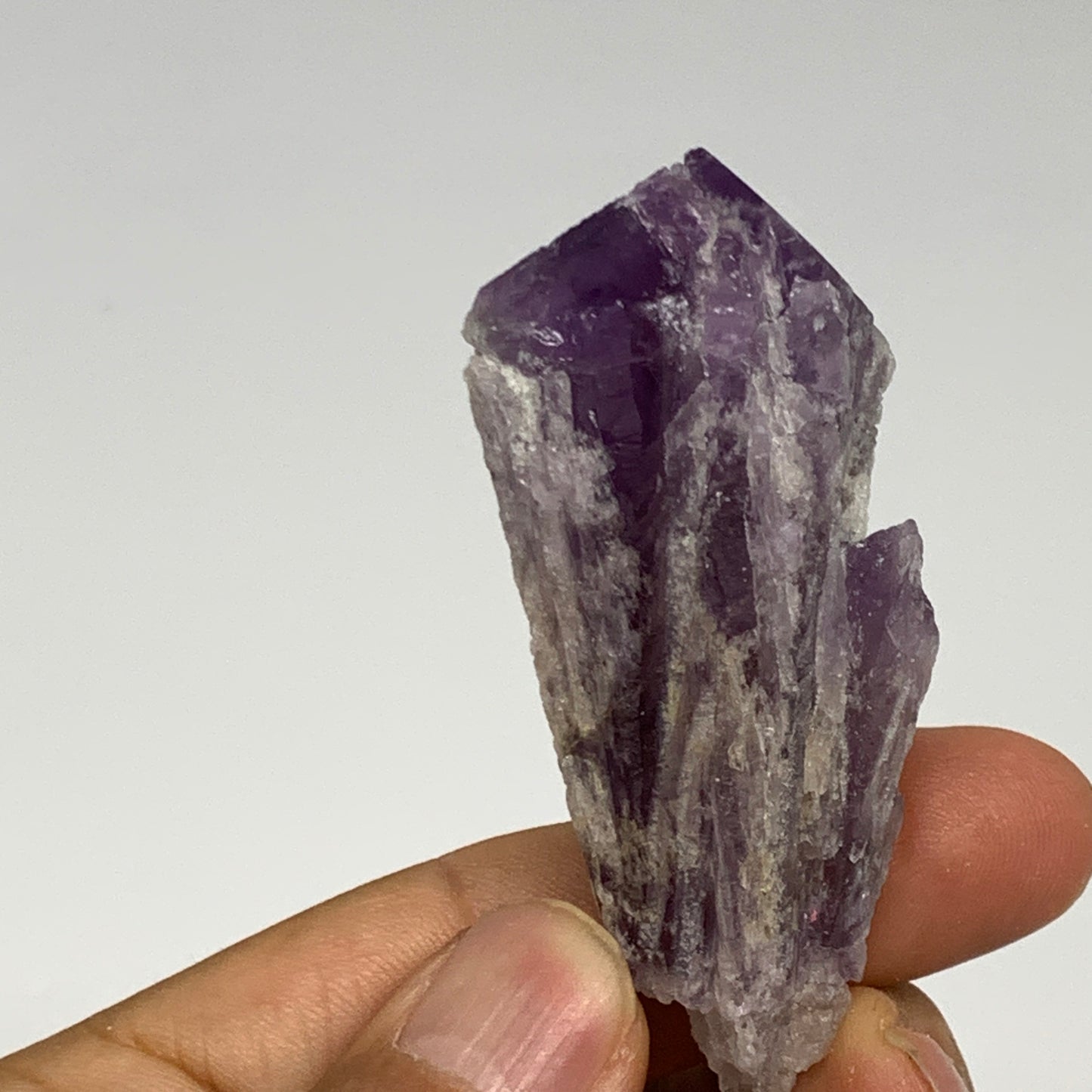 84.4g, 2.4 - 2.6", 3pcs, Amethyst Point Polished Rough lower part @Brazil, B2886