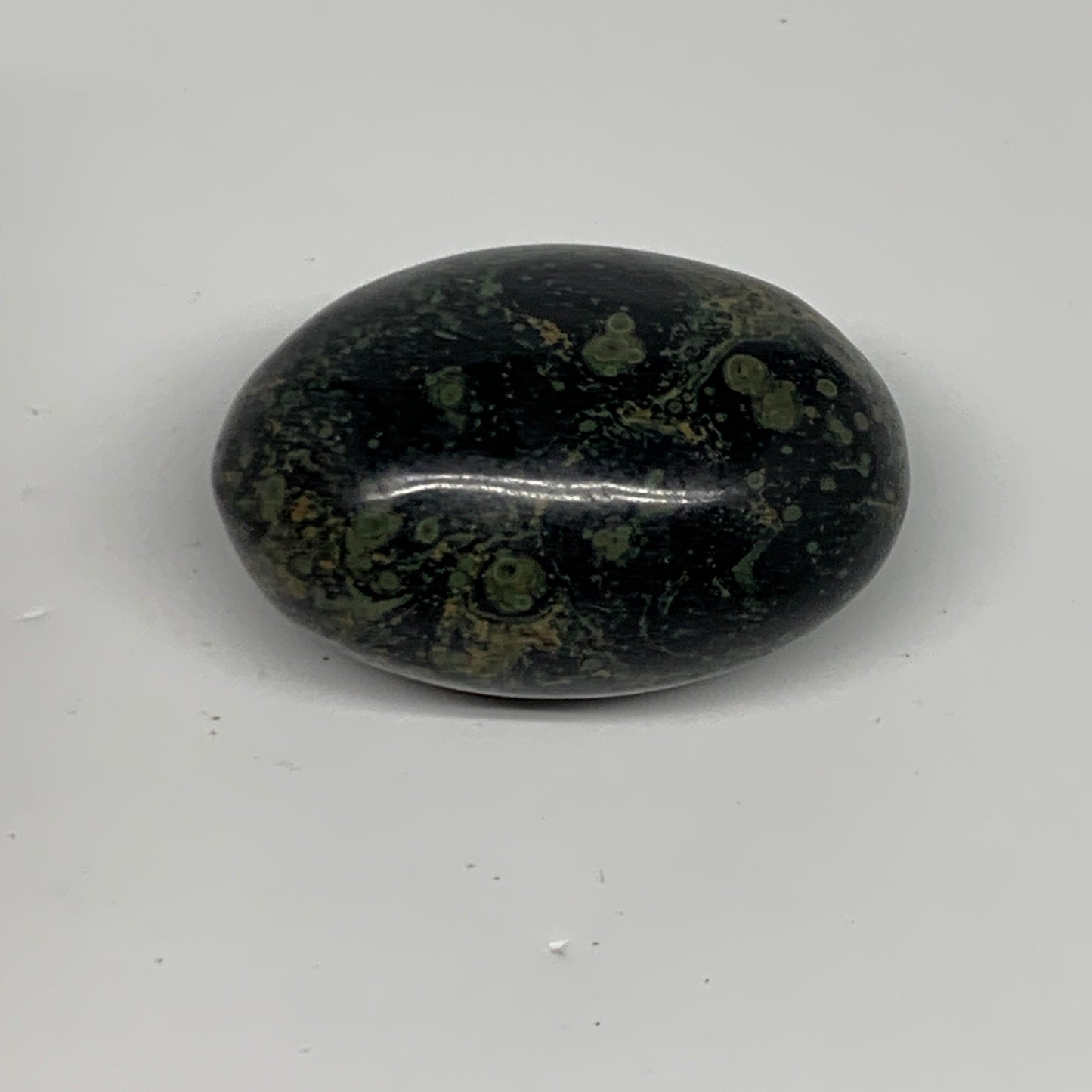 121.6g, 2.4"x1.7"x1.3", Crocodile Kambaba Jasper Palm-Stone @Madagascar, B28075