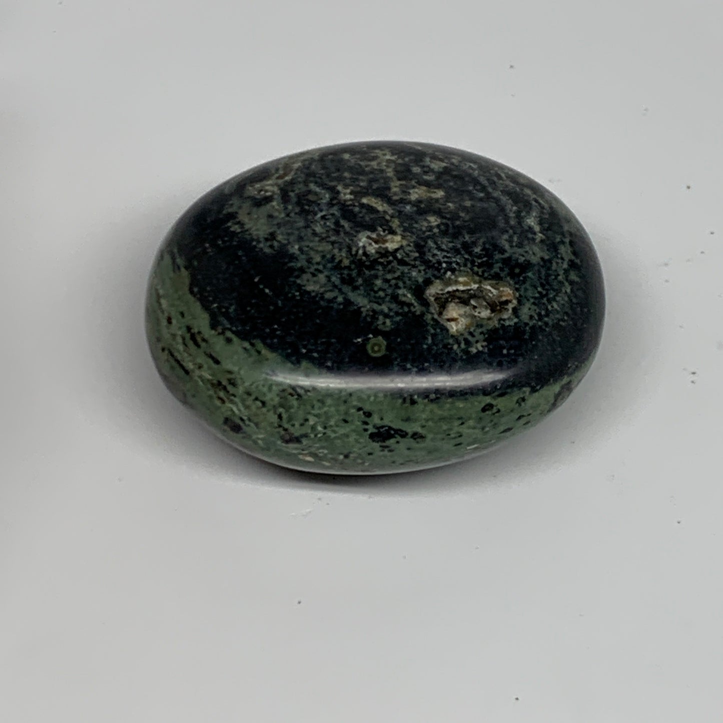 118g, 2.4"x2"x1", Crocodile Kambaba Jasper Palm-Stone @Madagascar, B28077