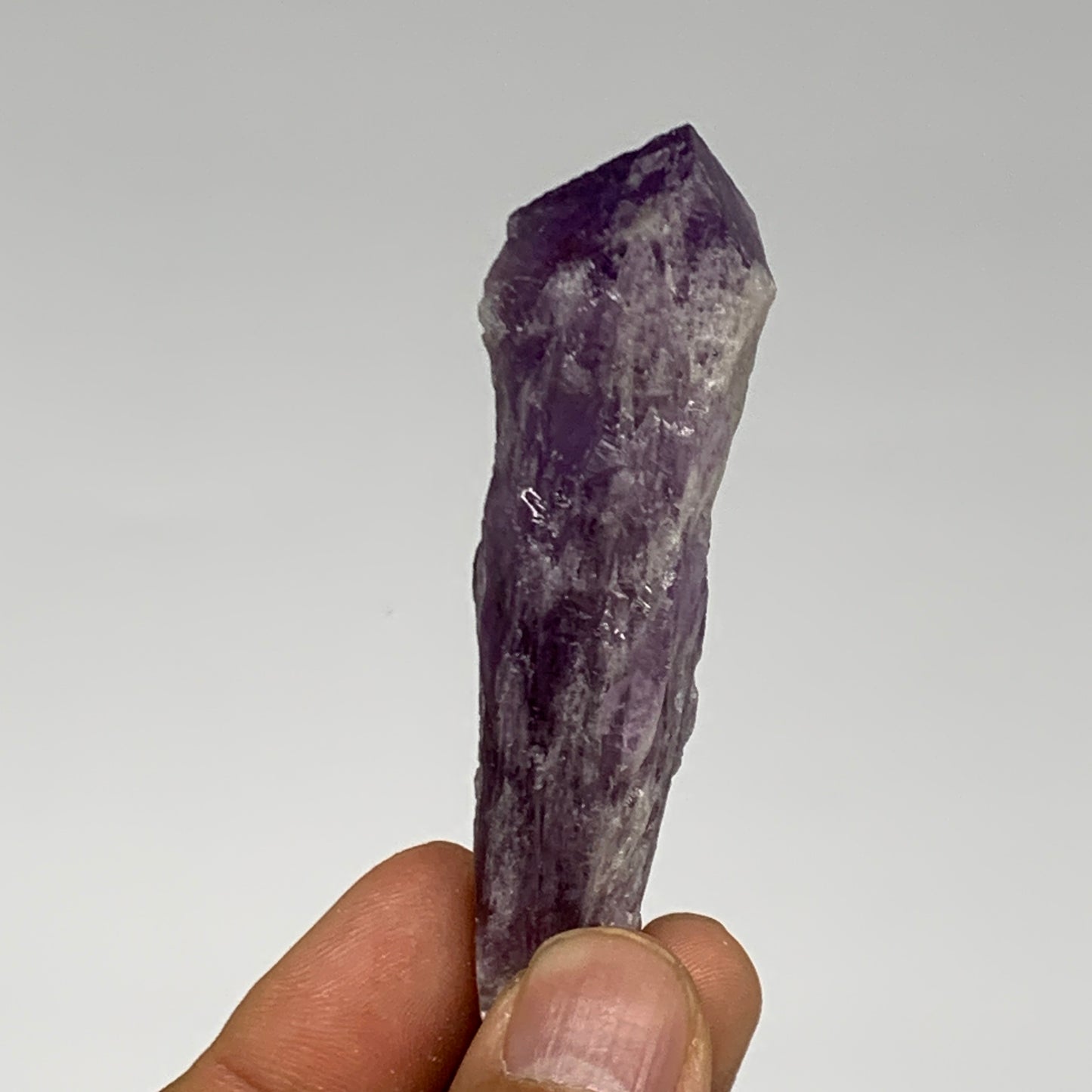 108.2g, 2.6" - 3.2",4pcs, Amethyst Point Polished Rough lower part @Brazil, B288