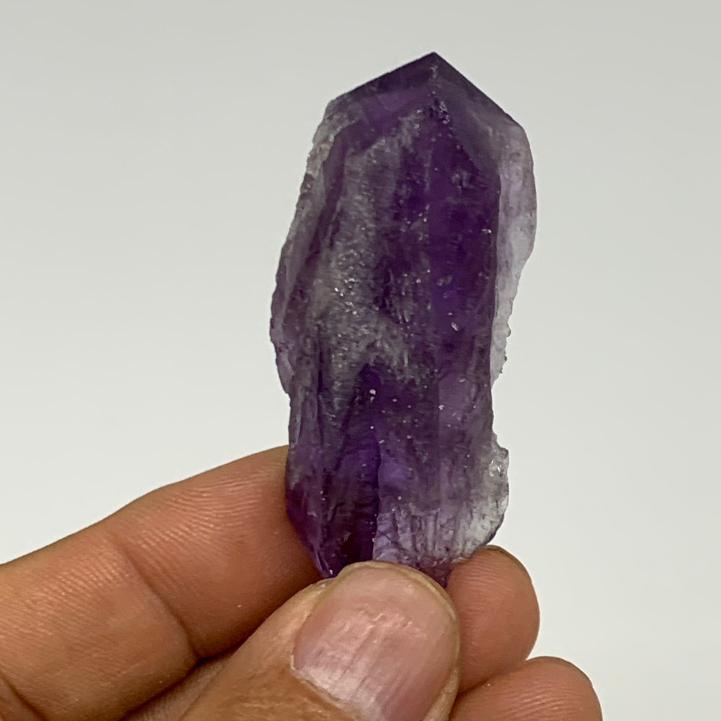 145.7g, 2.1" - 2.6",5pcs, Amethyst Point Polished Rough lower part @Brazil, B288