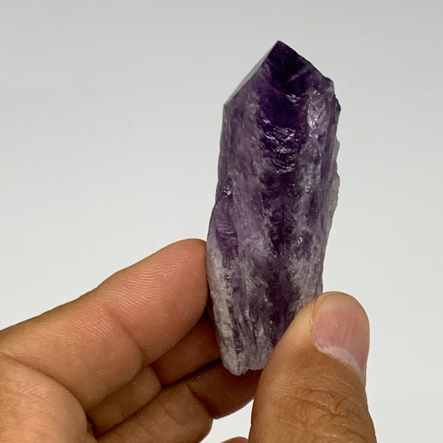 145.7g, 2.1" - 2.6",5pcs, Amethyst Point Polished Rough lower part @Brazil, B288