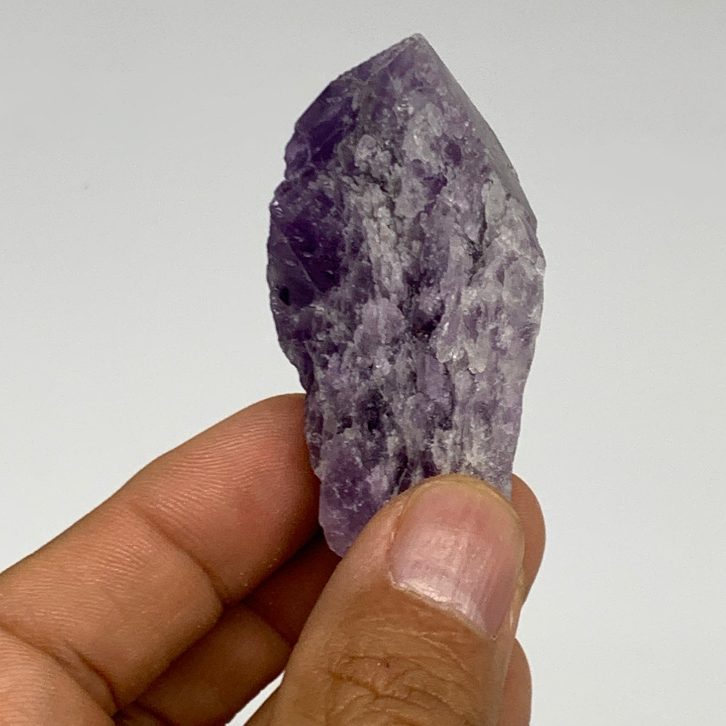 145.7g, 2.1" - 2.6",5pcs, Amethyst Point Polished Rough lower part @Brazil, B288