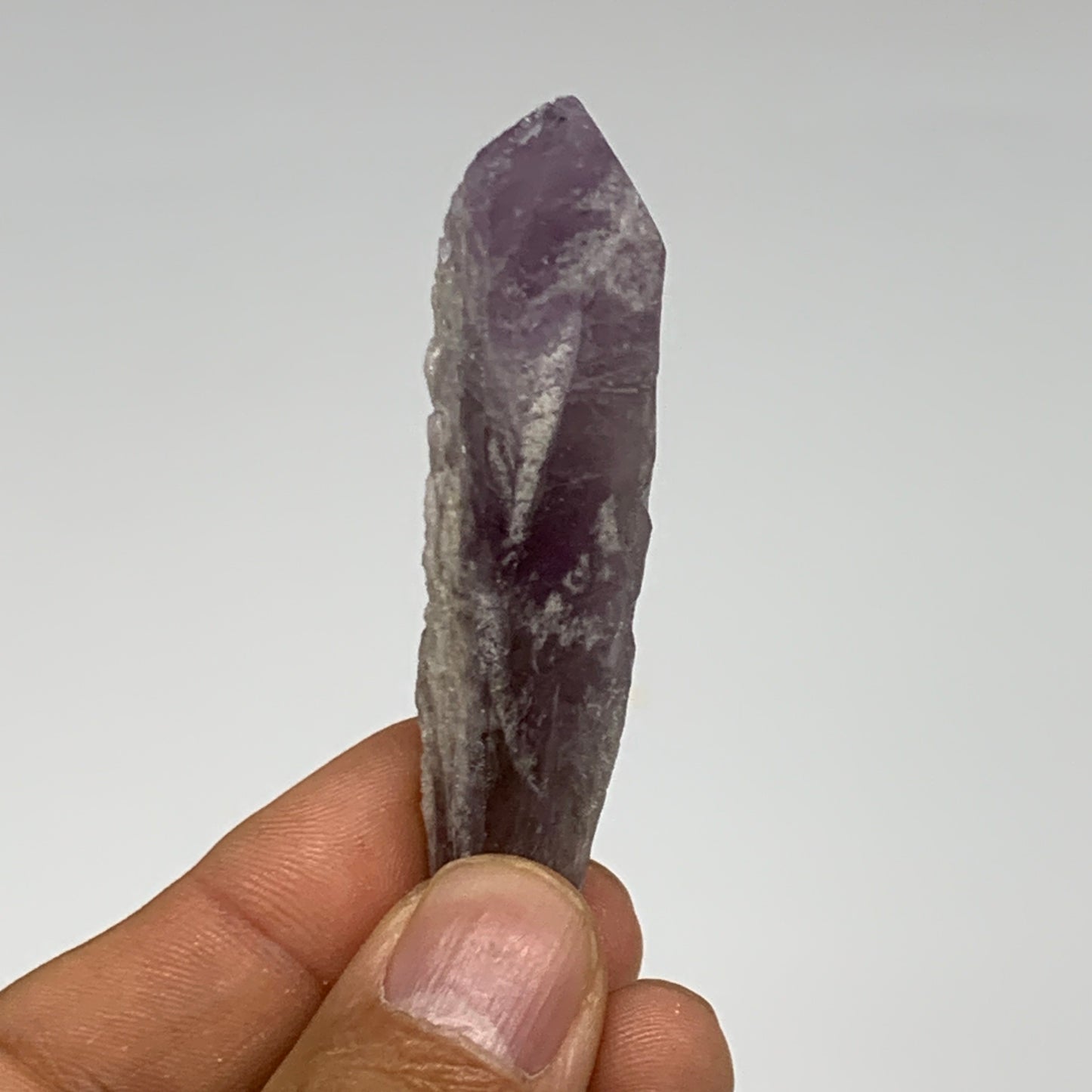 127.7g, 2" - 2.5",7pcs, Amethyst Point Polished Rough lower part @Brazil, B28873