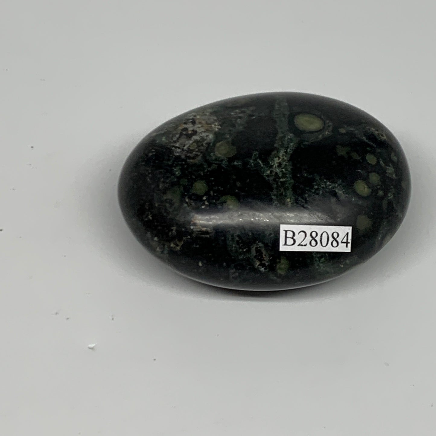 103.6g, 2.3"x1.9"x1", Crocodile Kambaba Jasper Palm-Stone @Madagascar, B28084