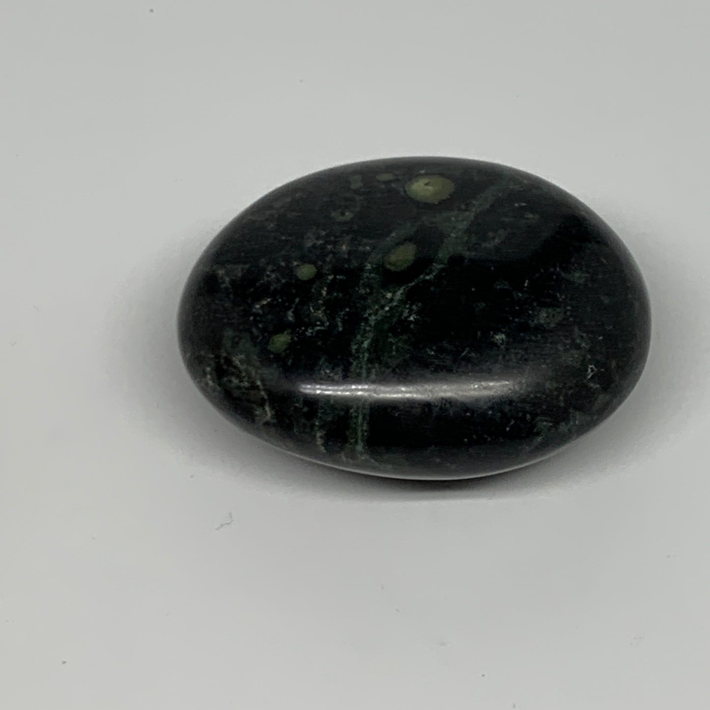 103.6g, 2.3"x1.9"x1", Crocodile Kambaba Jasper Palm-Stone @Madagascar, B28084