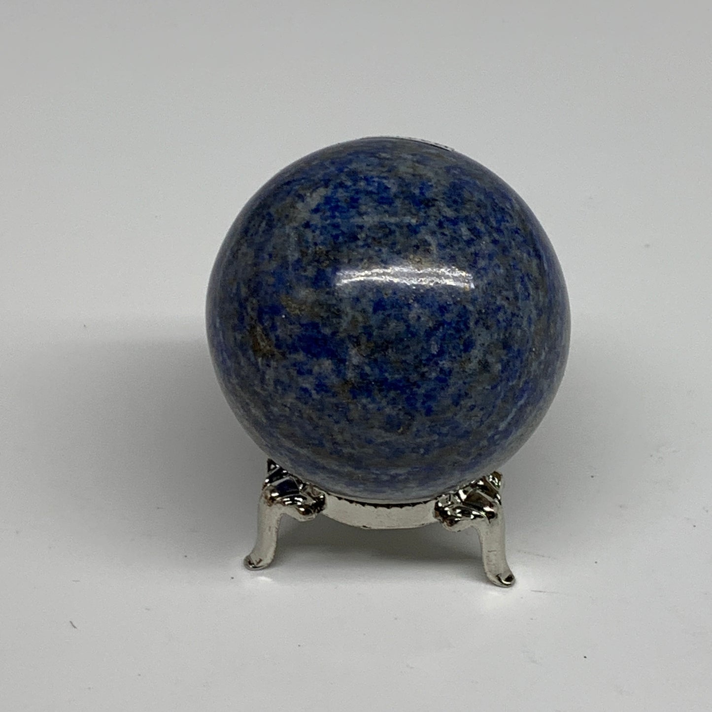 0.55 lbs, 2.1" (53mm), Lapis Lazuli Sphere Ball Gemstone @Afghanistan, B33194