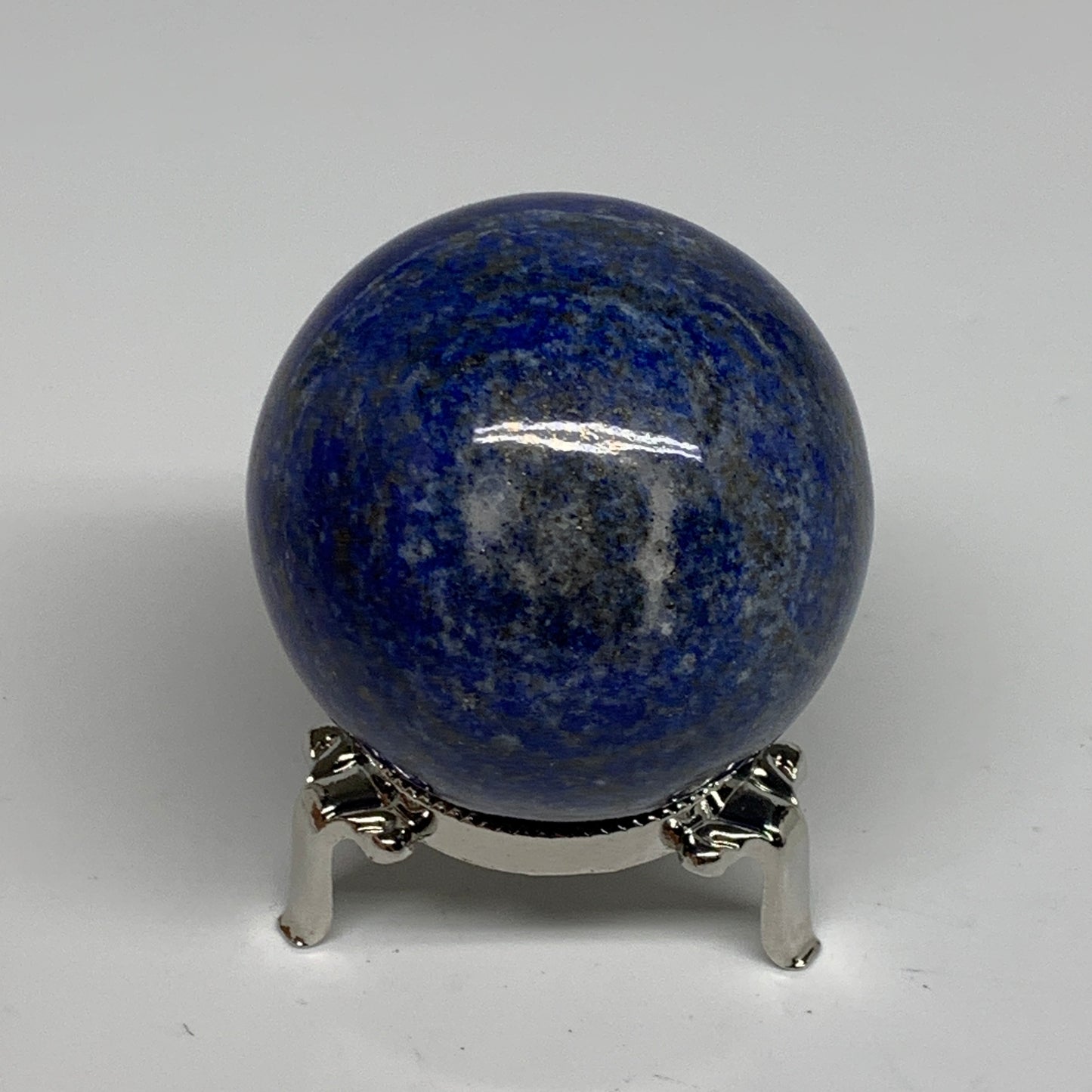 0.7 lbs, 2.3" (59mm), Lapis Lazuli Sphere Ball Gemstone @Afghanistan, B33201