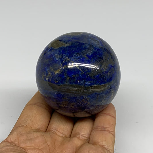 0.74 lbs, 2.4" (59mm), Lapis Lazuli Sphere Ball Gemstone @Afghanistan, B33212