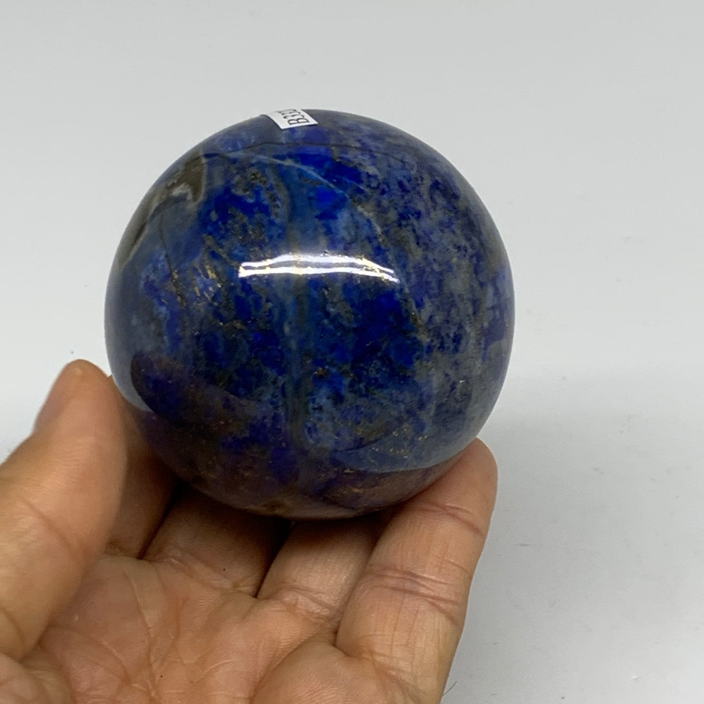 0.74 lbs, 2.4" (59mm), Lapis Lazuli Sphere Ball Gemstone @Afghanistan, B33212