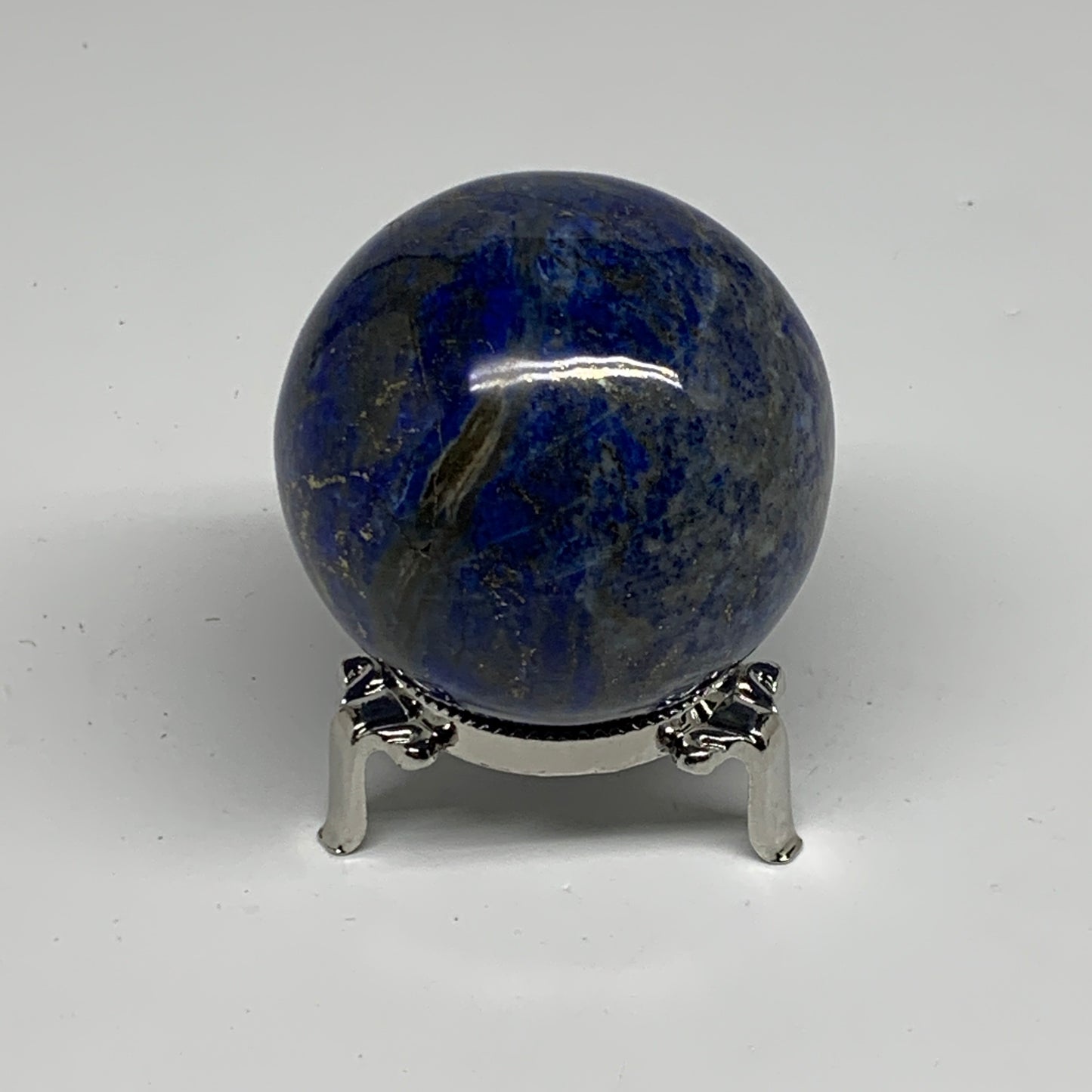 0.74 lbs, 2.4" (59mm), Lapis Lazuli Sphere Ball Gemstone @Afghanistan, B33212