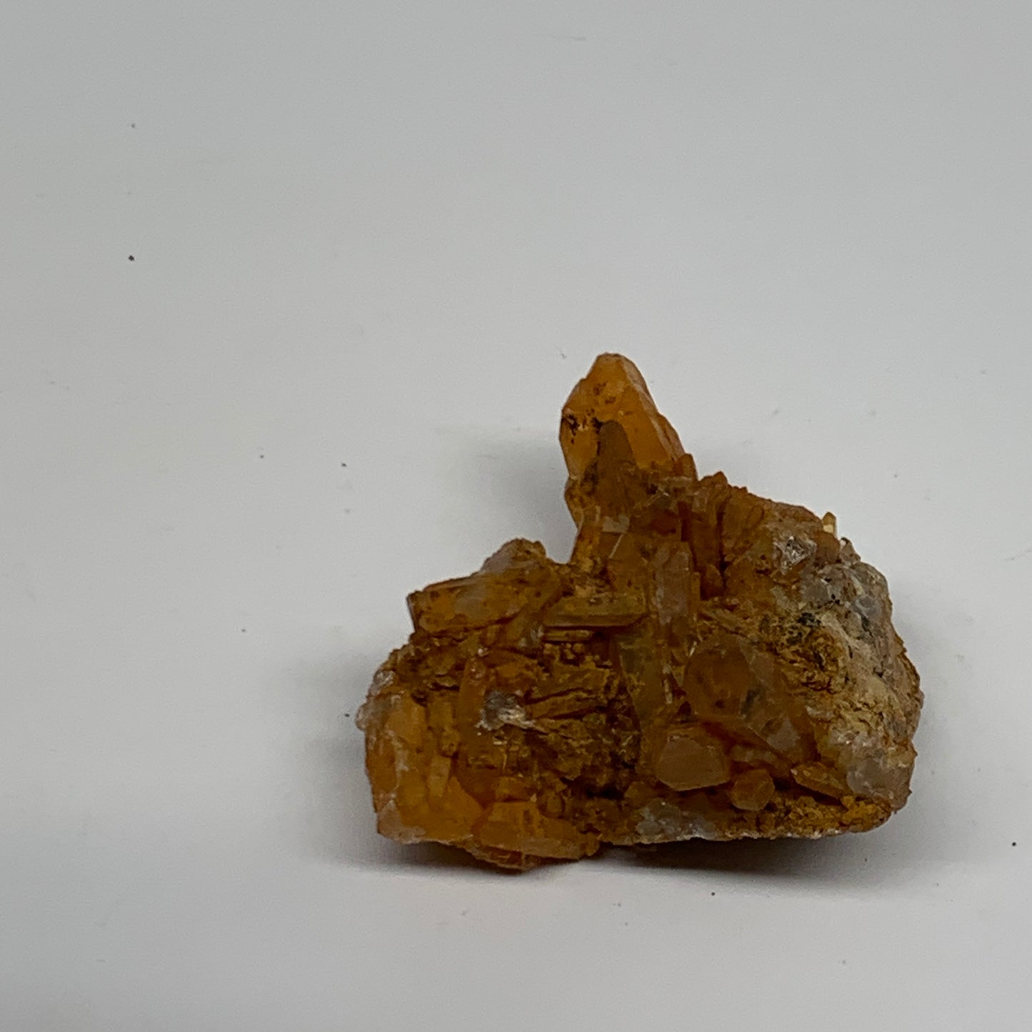 46.8g, 2"x2"x1.1", Orange Quartz Cluster Crystal Terminated @Brazil, B28920