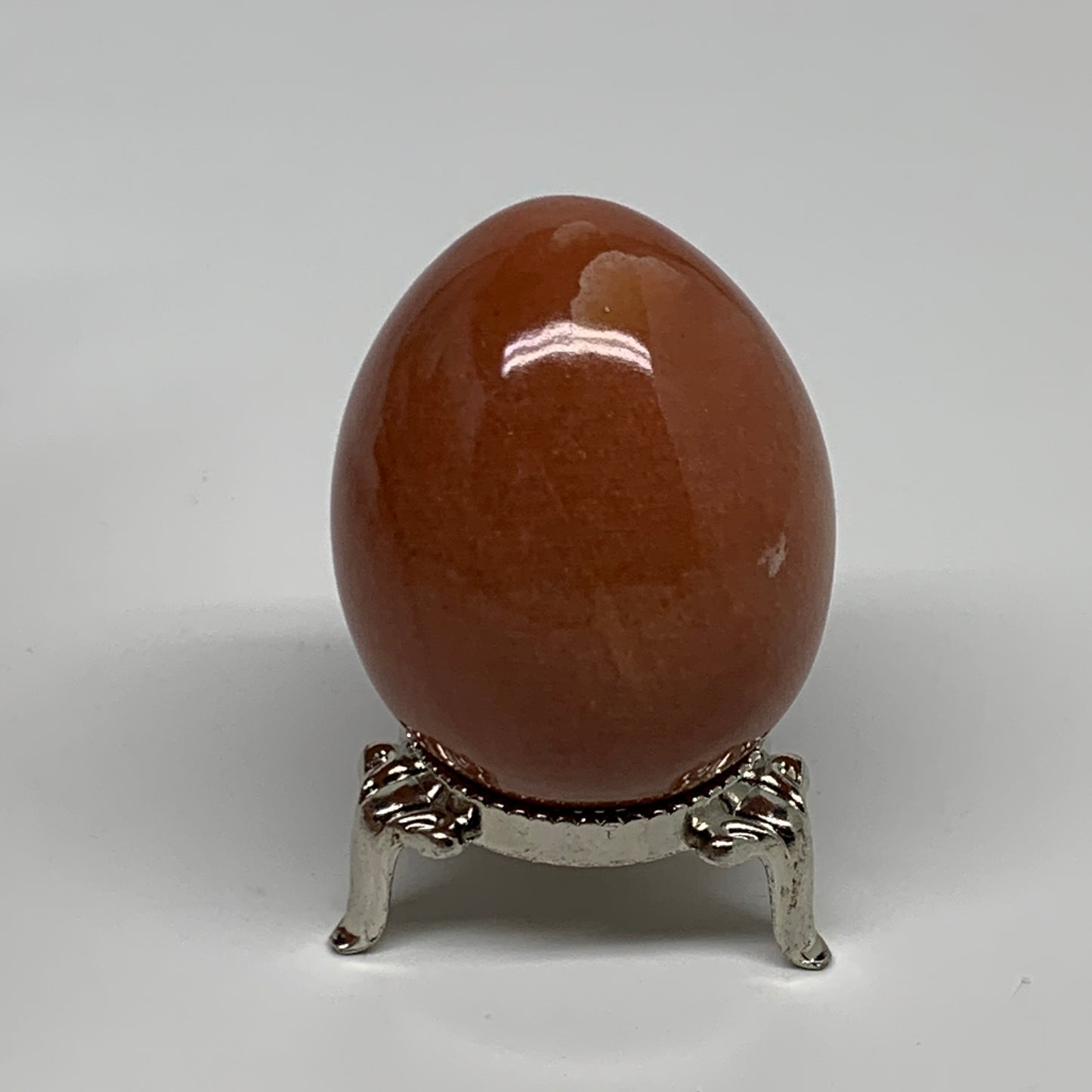 115.6g, 2"x1.6", Natural Red Aventurine Egg Polished Gemstone, B35344