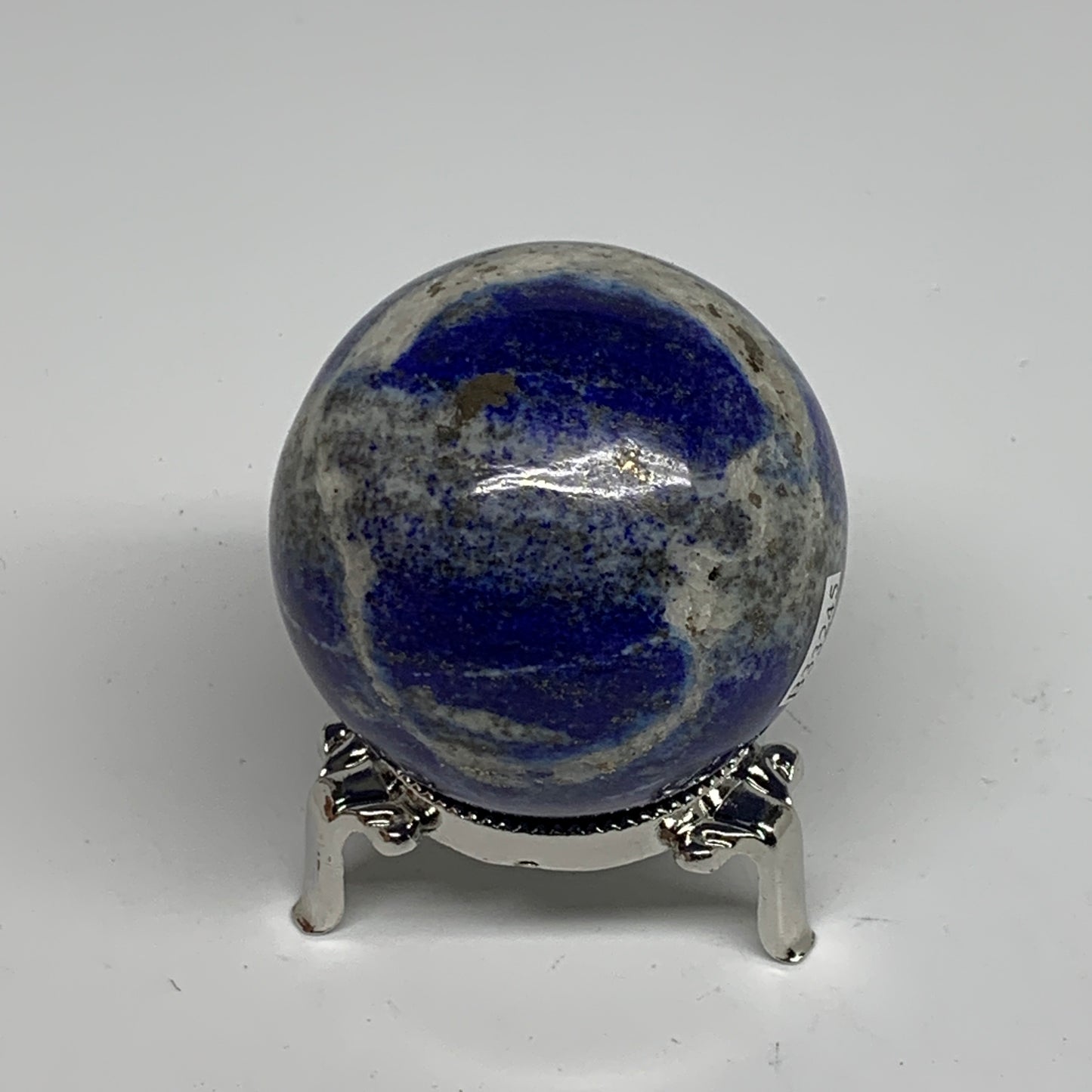 0.62 lbs, 2.2" (56mm), Lapis Lazuli Sphere Ball Gemstone @Afghanistan, B33245