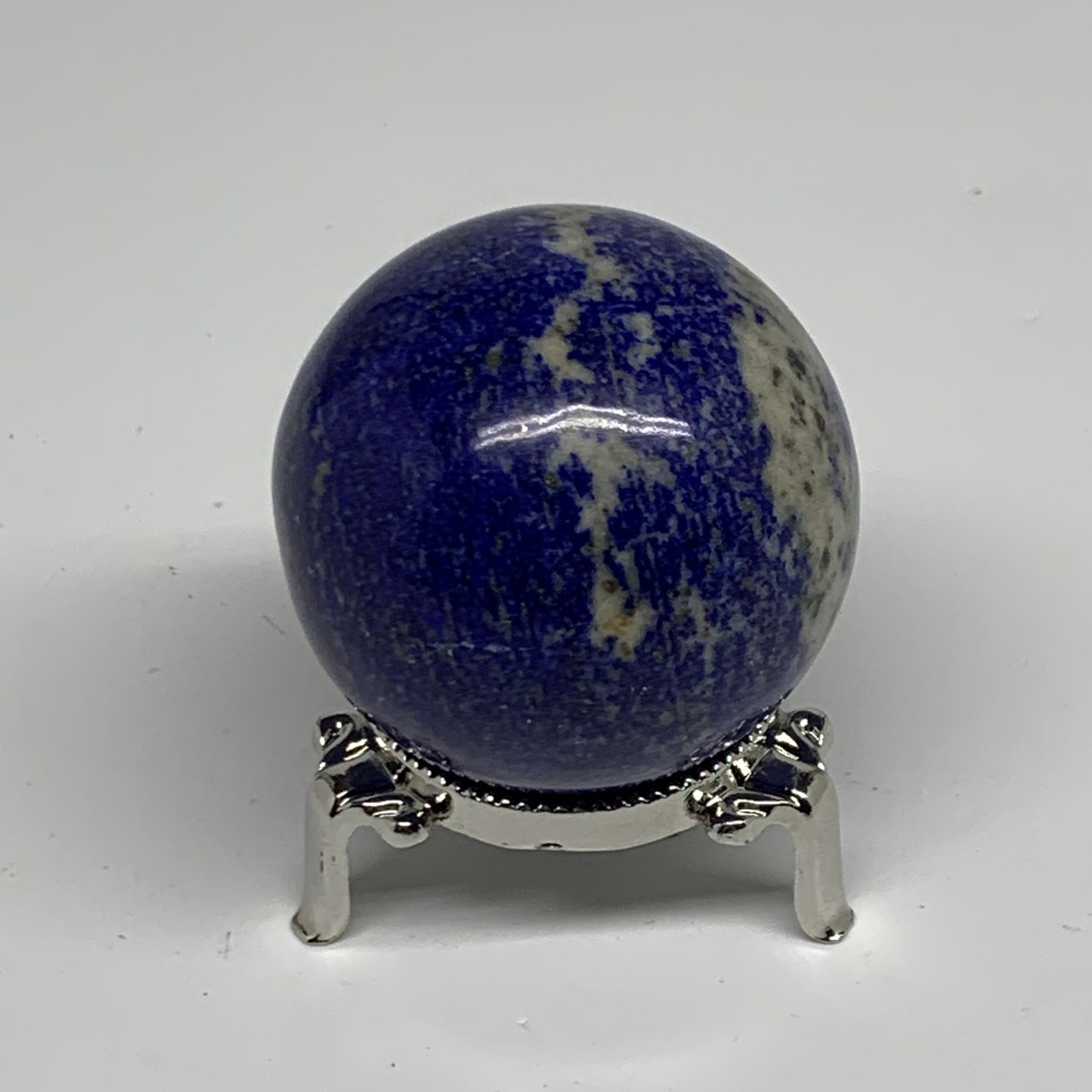 0.54 lbs, 2.1" (54mm), Lapis Lazuli Sphere Ball Gemstone @Afghanistan, B33246