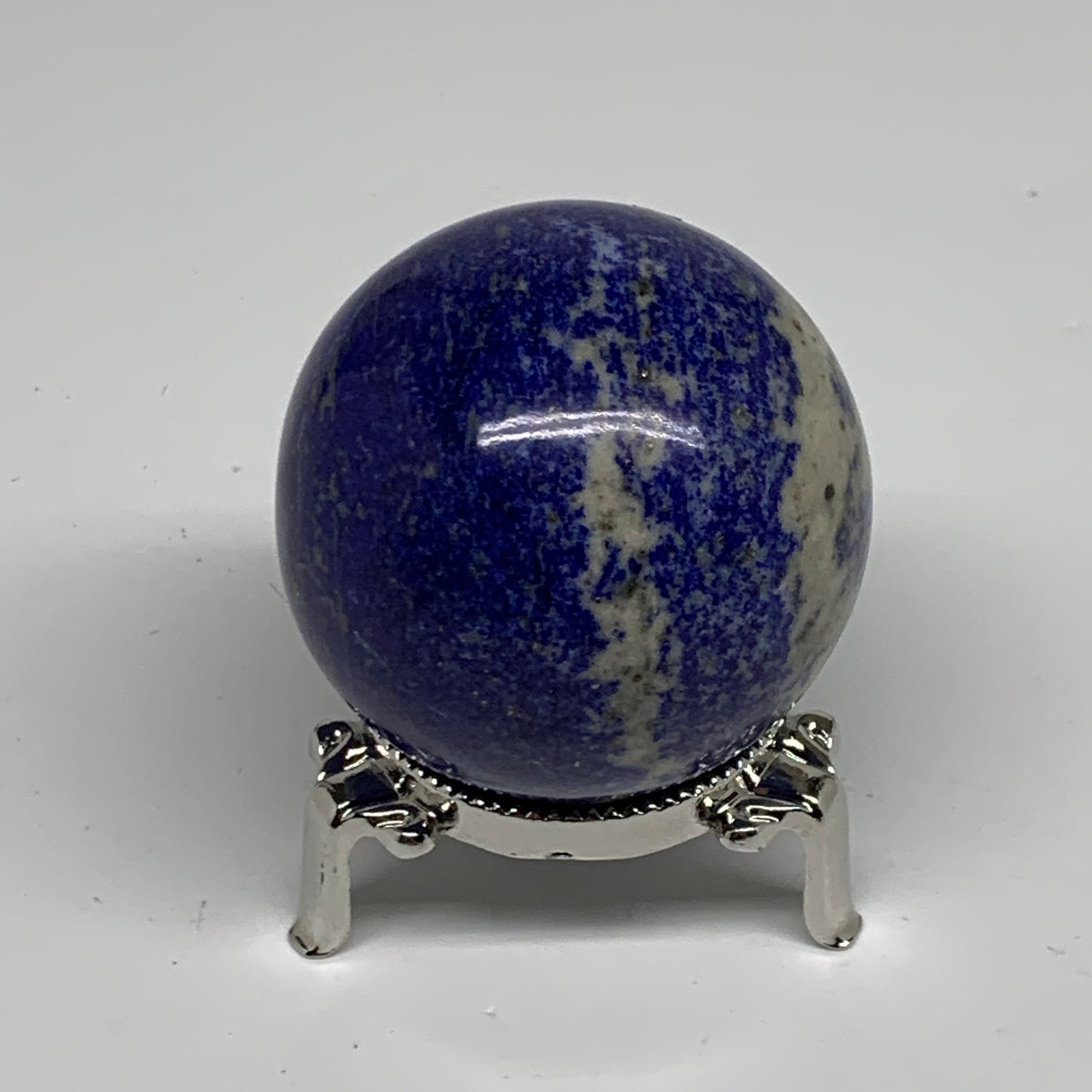 0.54 lbs, 2.1" (54mm), Lapis Lazuli Sphere Ball Gemstone @Afghanistan, B33246