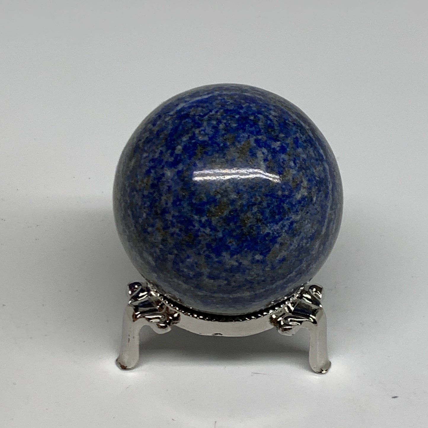 0.6 lbs, 2.2" (56mm), Lapis Lazuli Sphere Ball Gemstone @Afghanistan, B33247