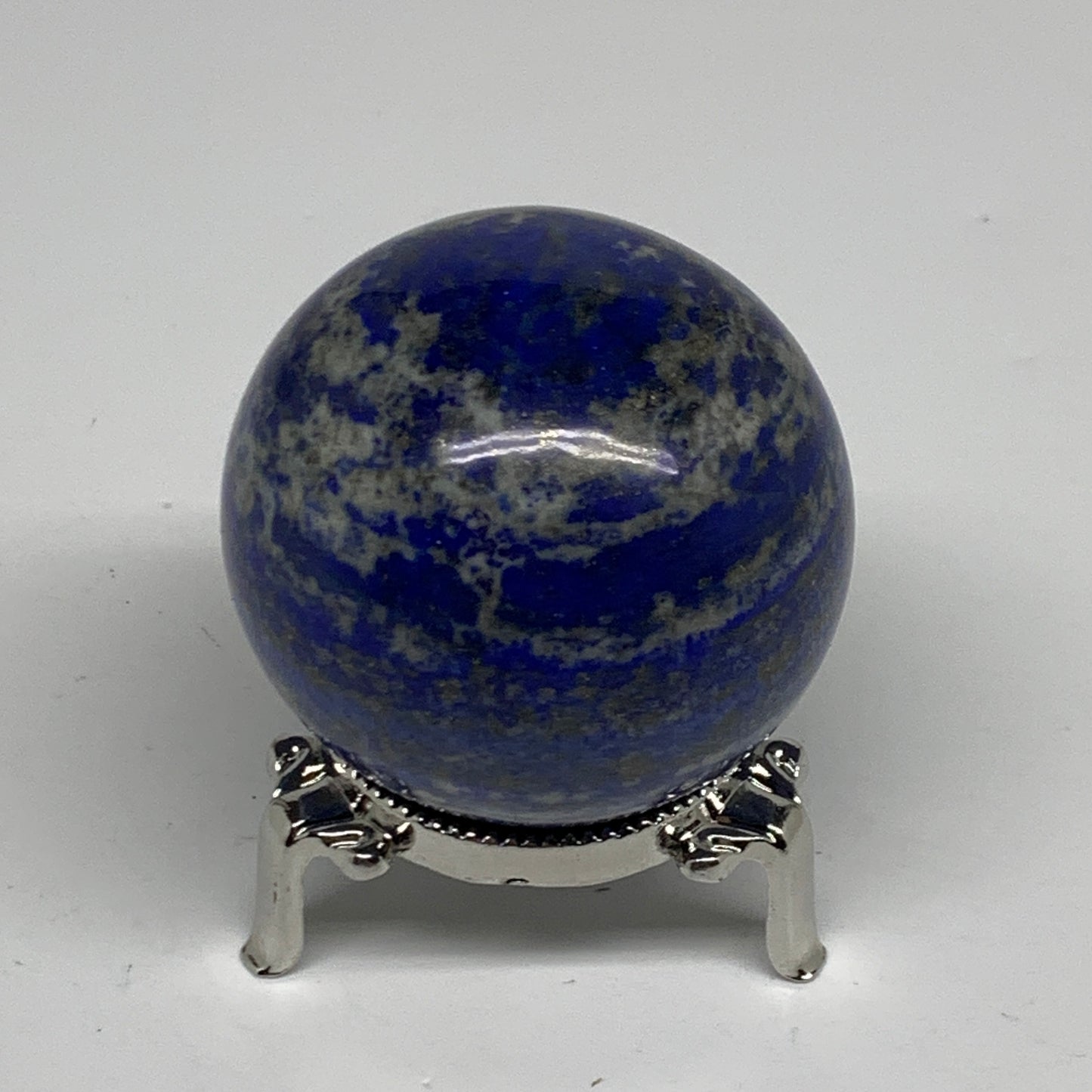 0.59 lbs, 2.1" (55mm), Lapis Lazuli Sphere Ball Gemstone @Afghanistan, B33250