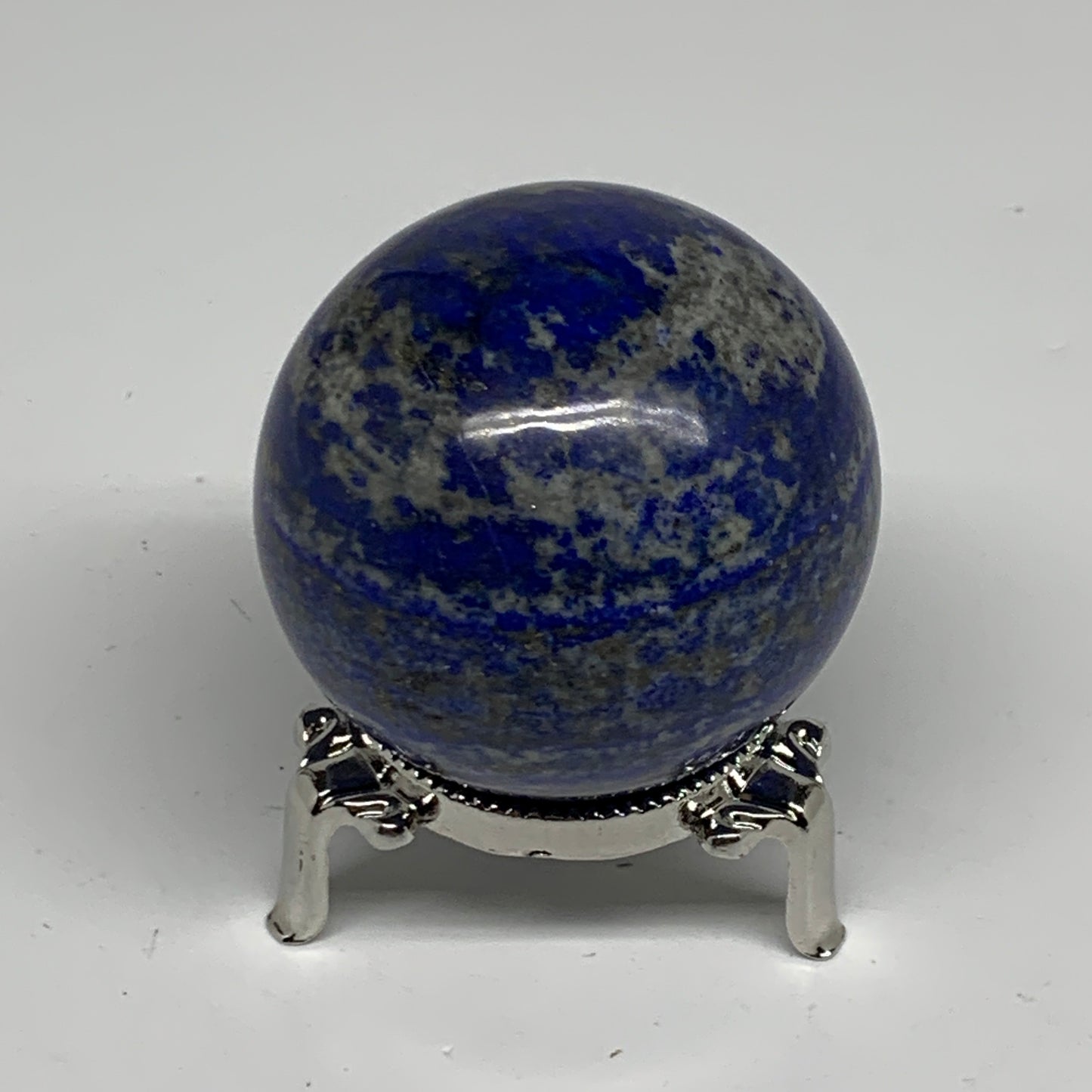 0.59 lbs, 2.1" (55mm), Lapis Lazuli Sphere Ball Gemstone @Afghanistan, B33250