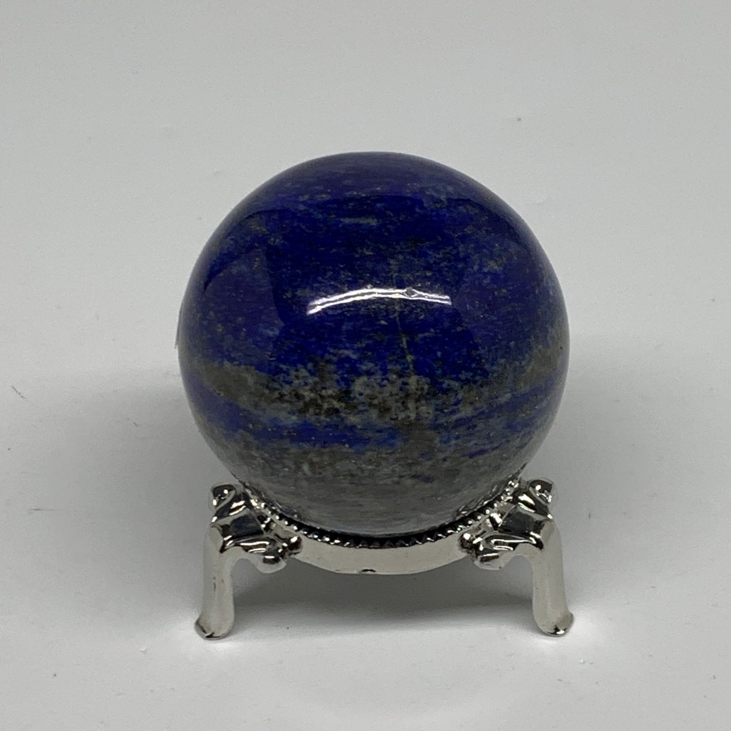 0.52 lbs, 2.1" (53mm), Lapis Lazuli Sphere Ball Gemstone @Afghanistan, B33252