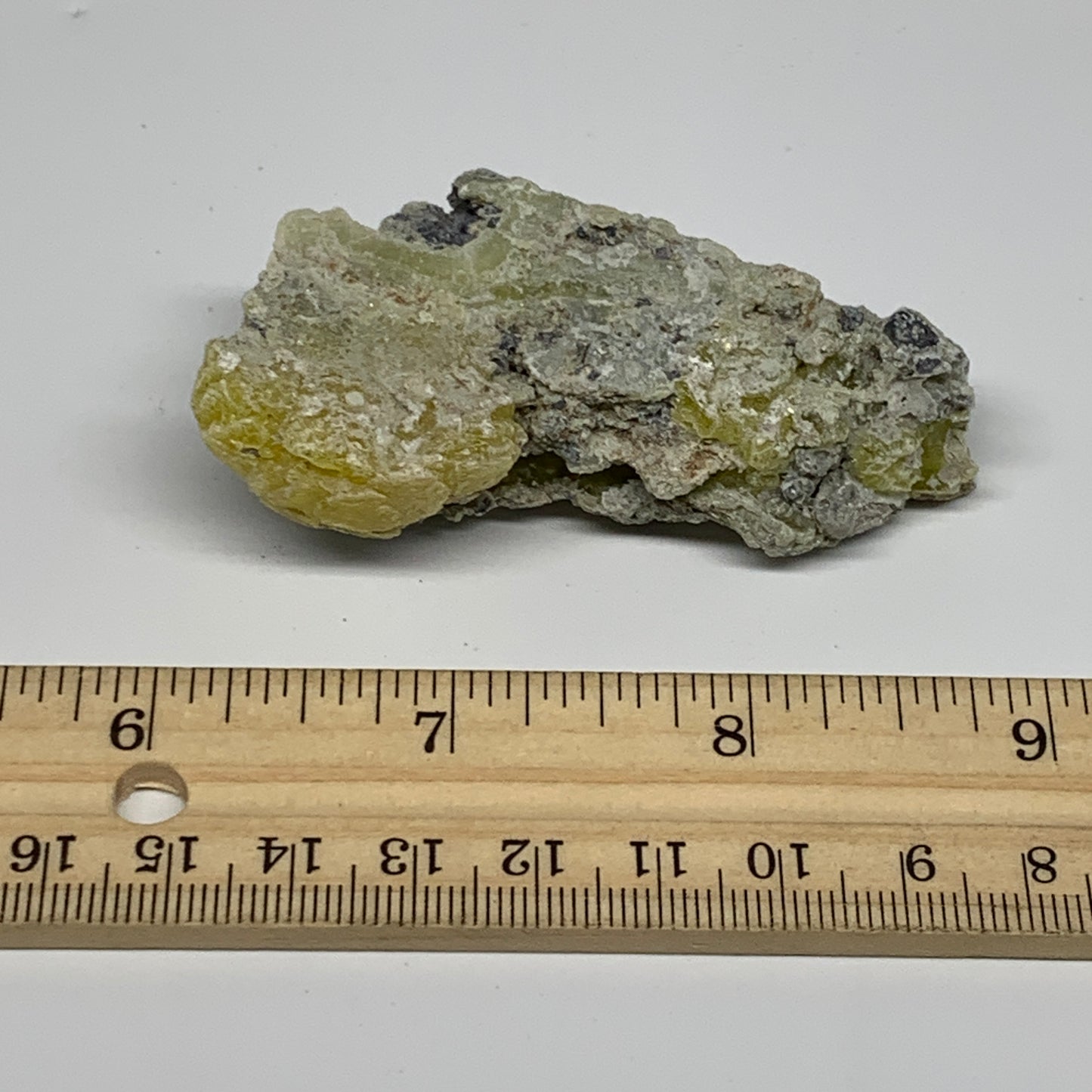 39.9g, 2.8"x1.4"x0.6", Rough Brucite Crystal Mineral Specimens @Pakistan, B27391